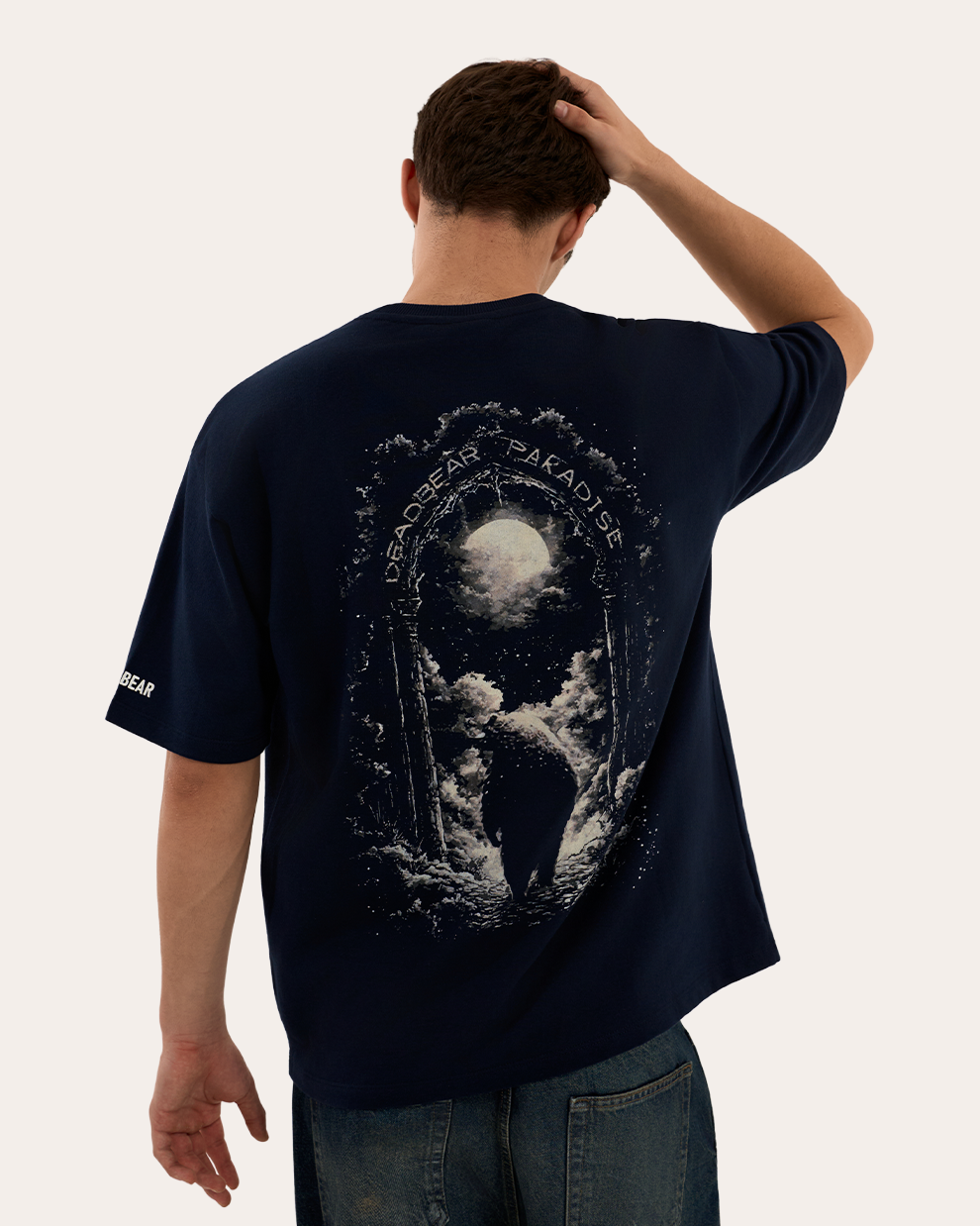 Lost In Paradise Tee Navy