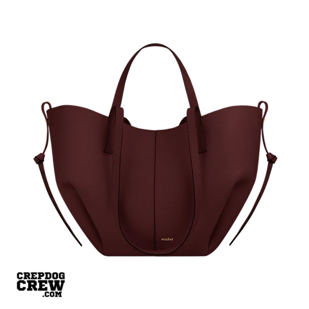 Polene Cyme Mini Edition Textured Burgundy
