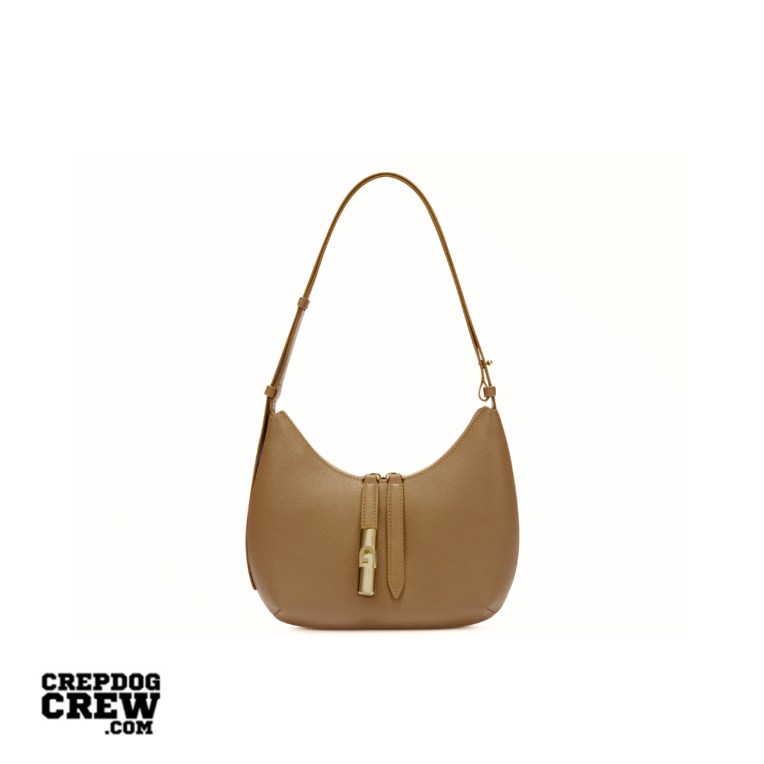 Furla Goccia Shoulder Bag S deserto