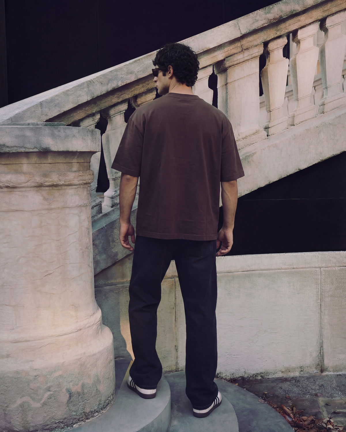 Blank Grey Purple T-shirt