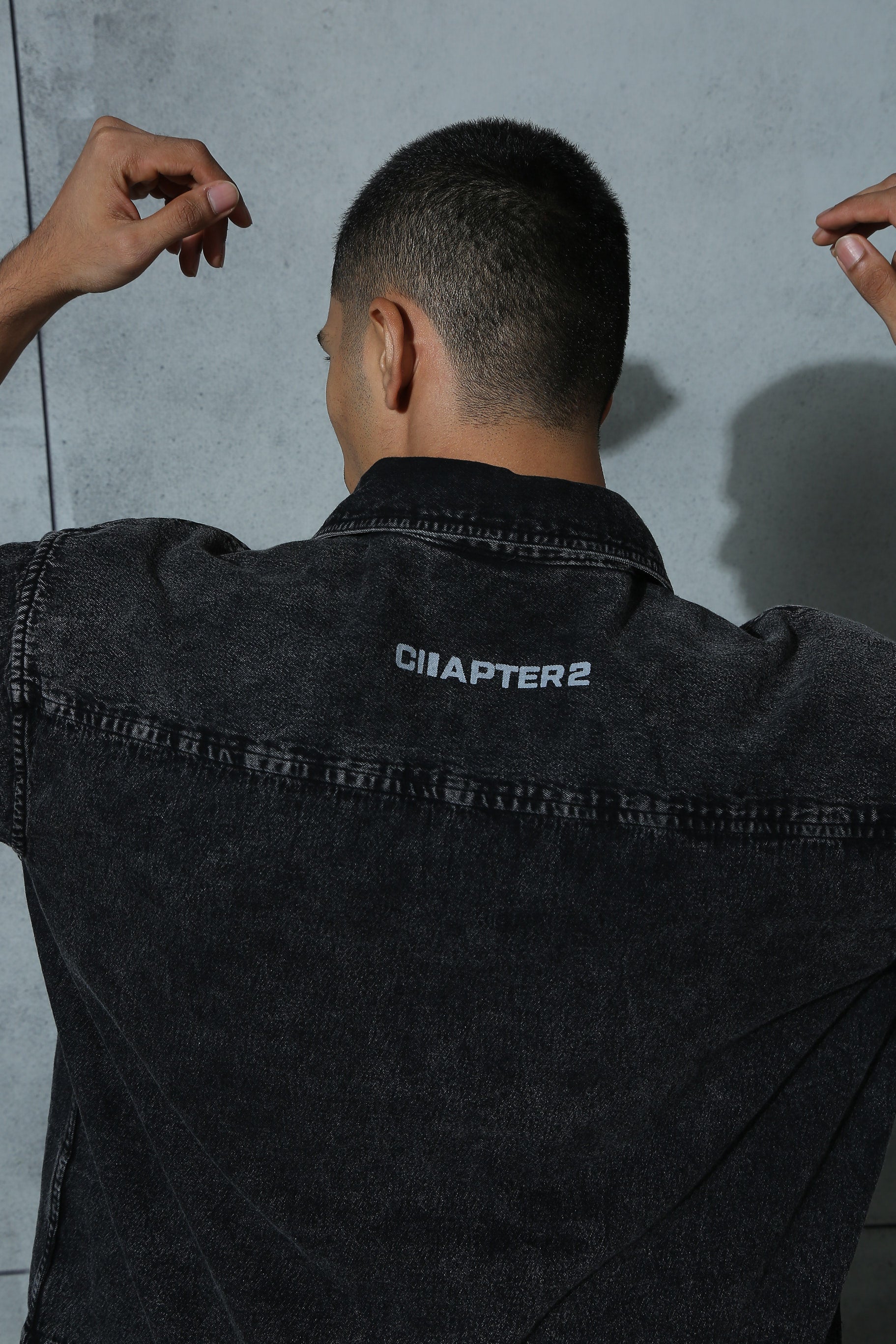 Black Acid Wash shirt