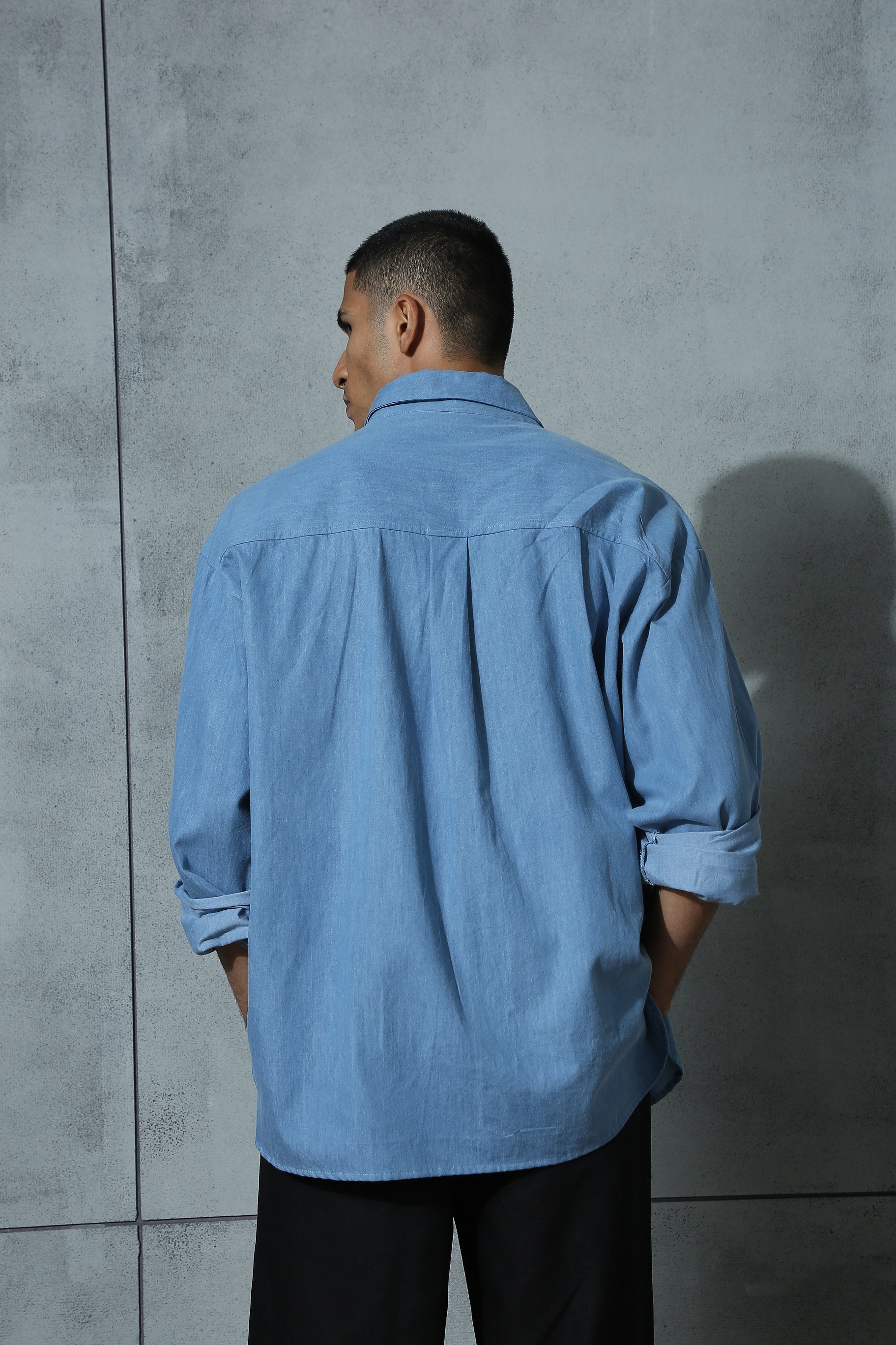 Monday Blues Shirt-Mid