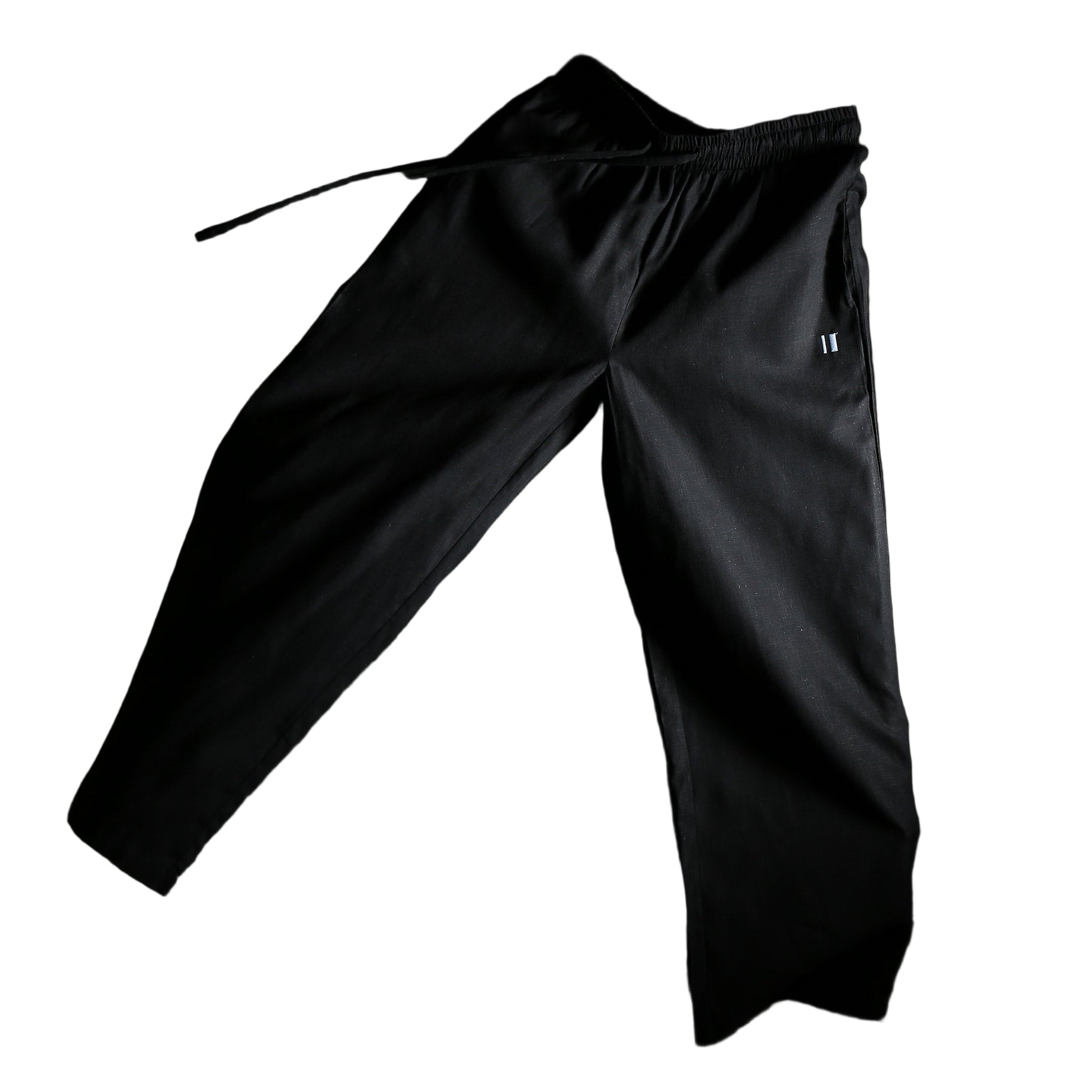 Black Linen Pant