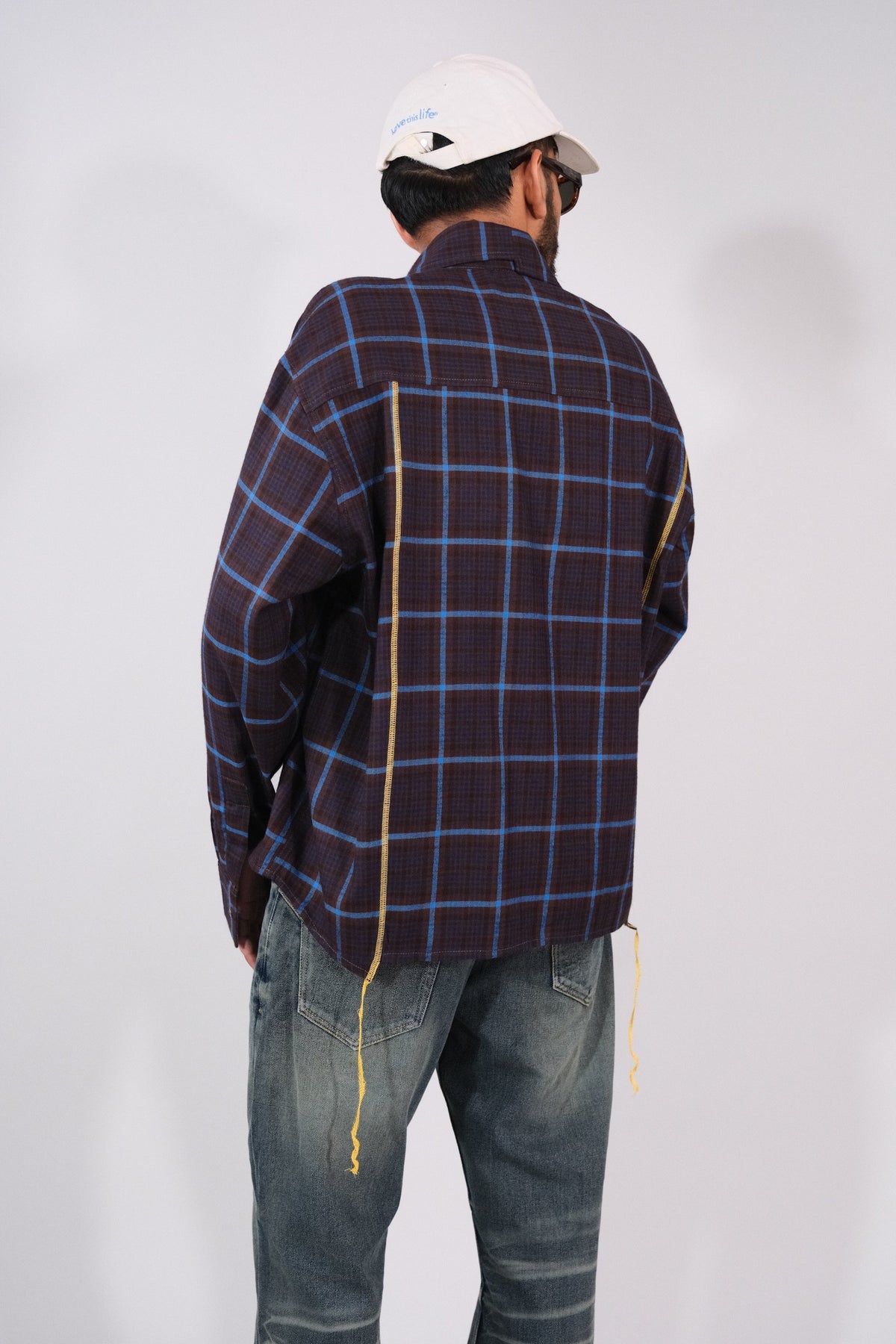 Matrix Shirt-Blue/Brown