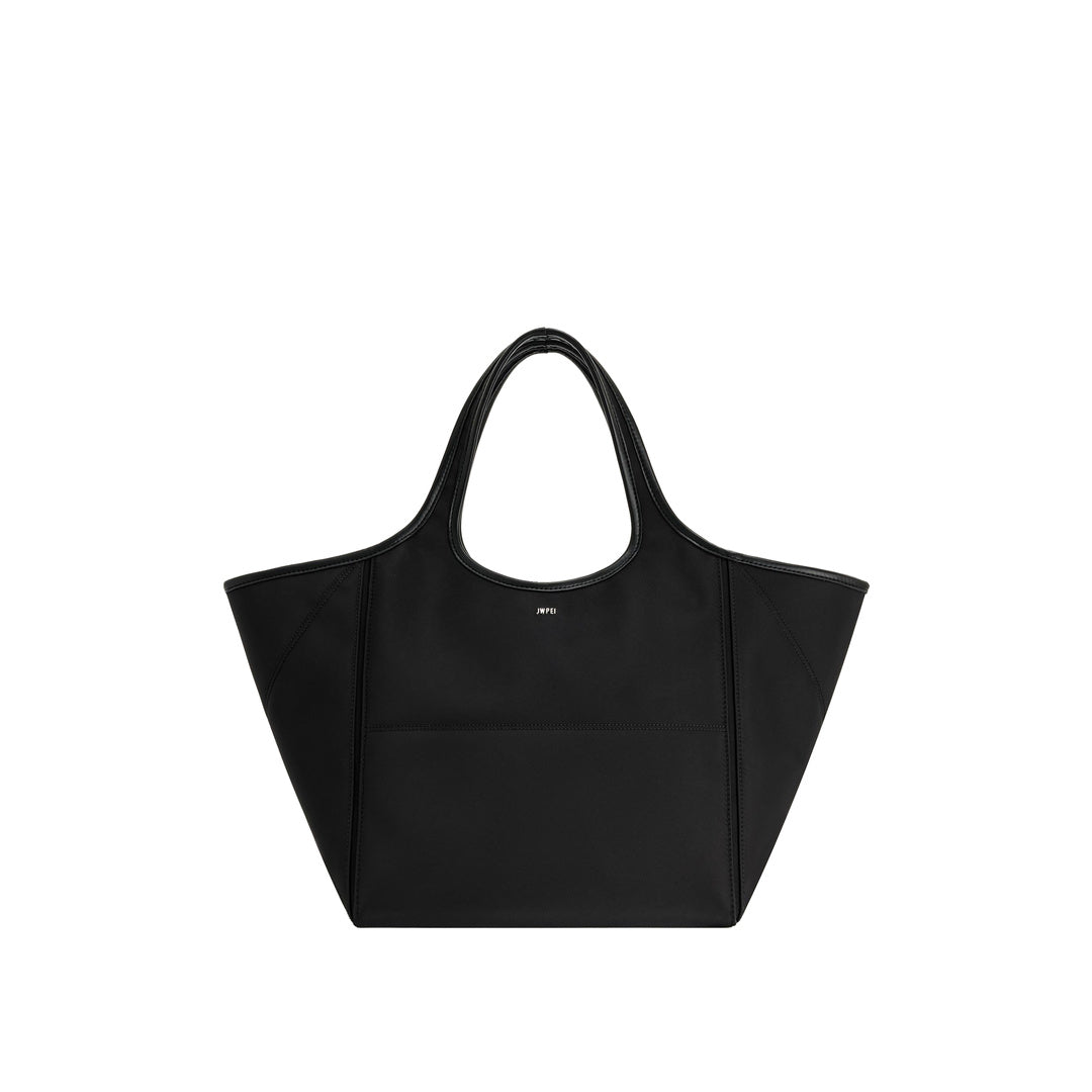 JW PEI Eliana Nylon Tote Bag - Black