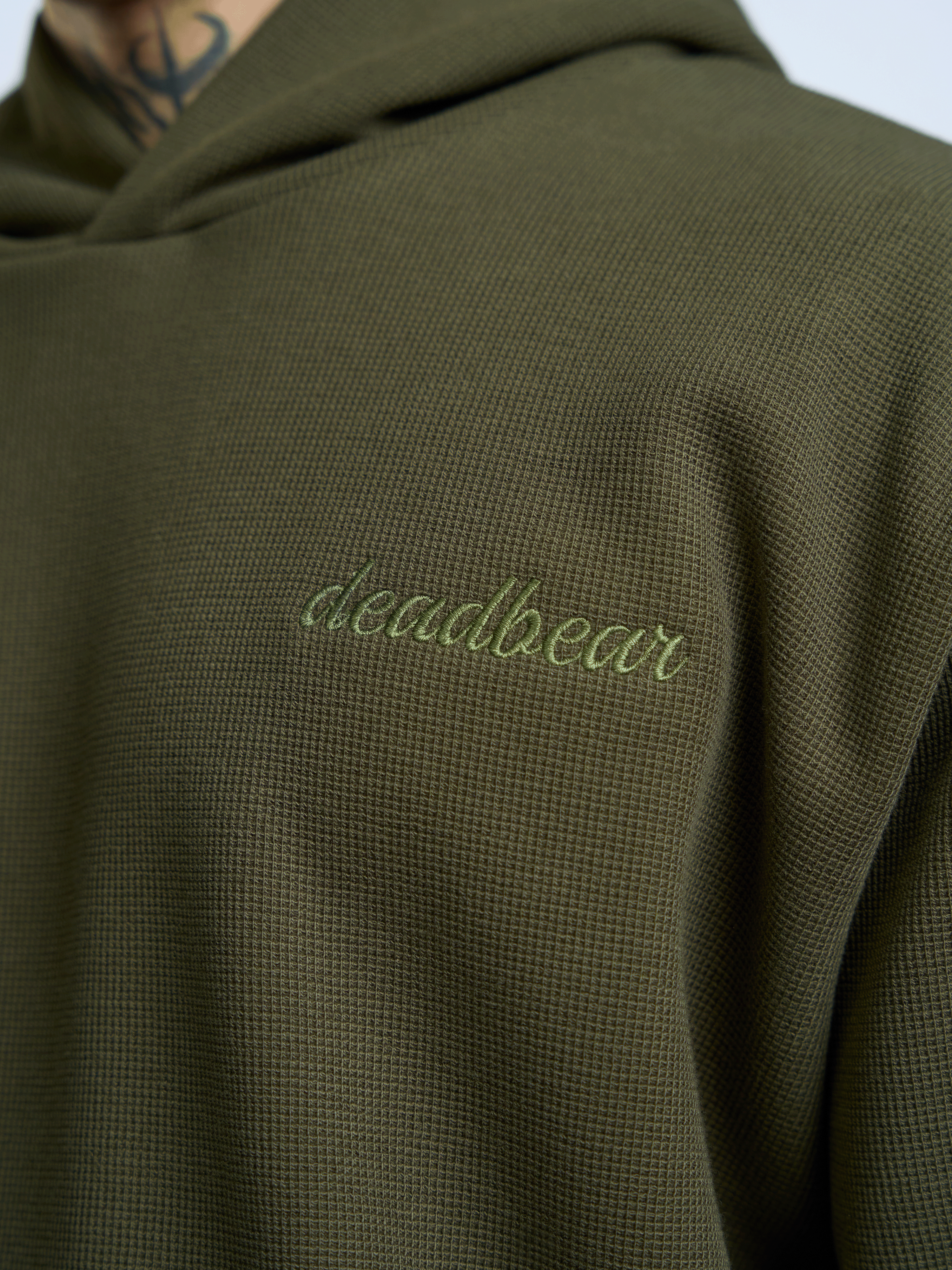 Co-ord Hoodie Olive
