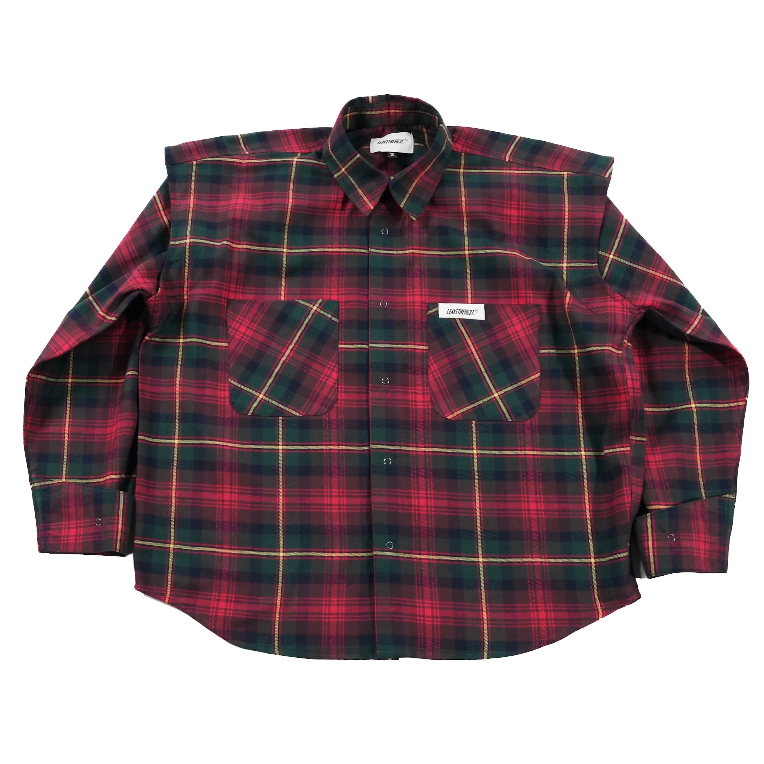 Muscular Shoulder Ninja Sleeve - Red Flannel RTW