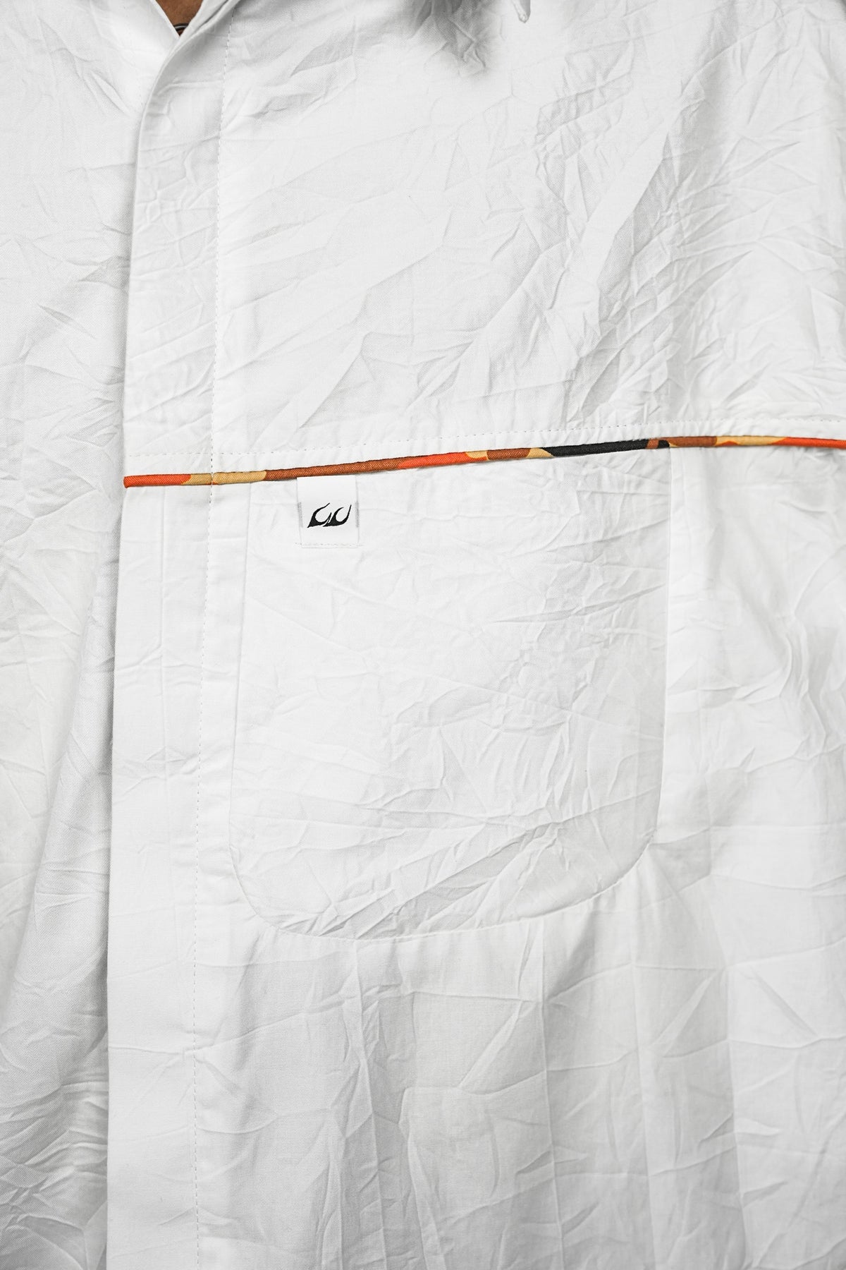 Crushed Shirt-White