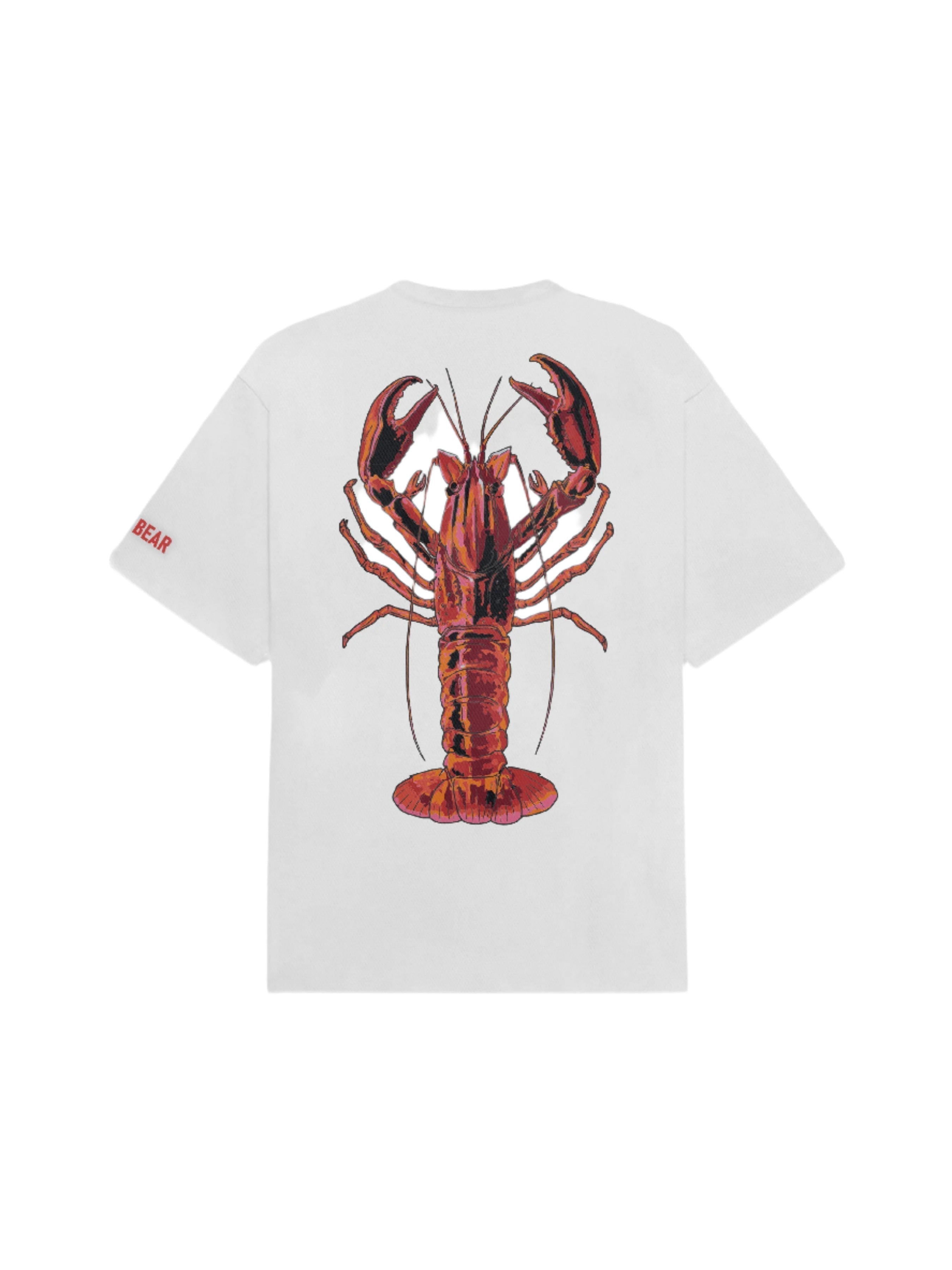 The Lobster Tee - Cream White