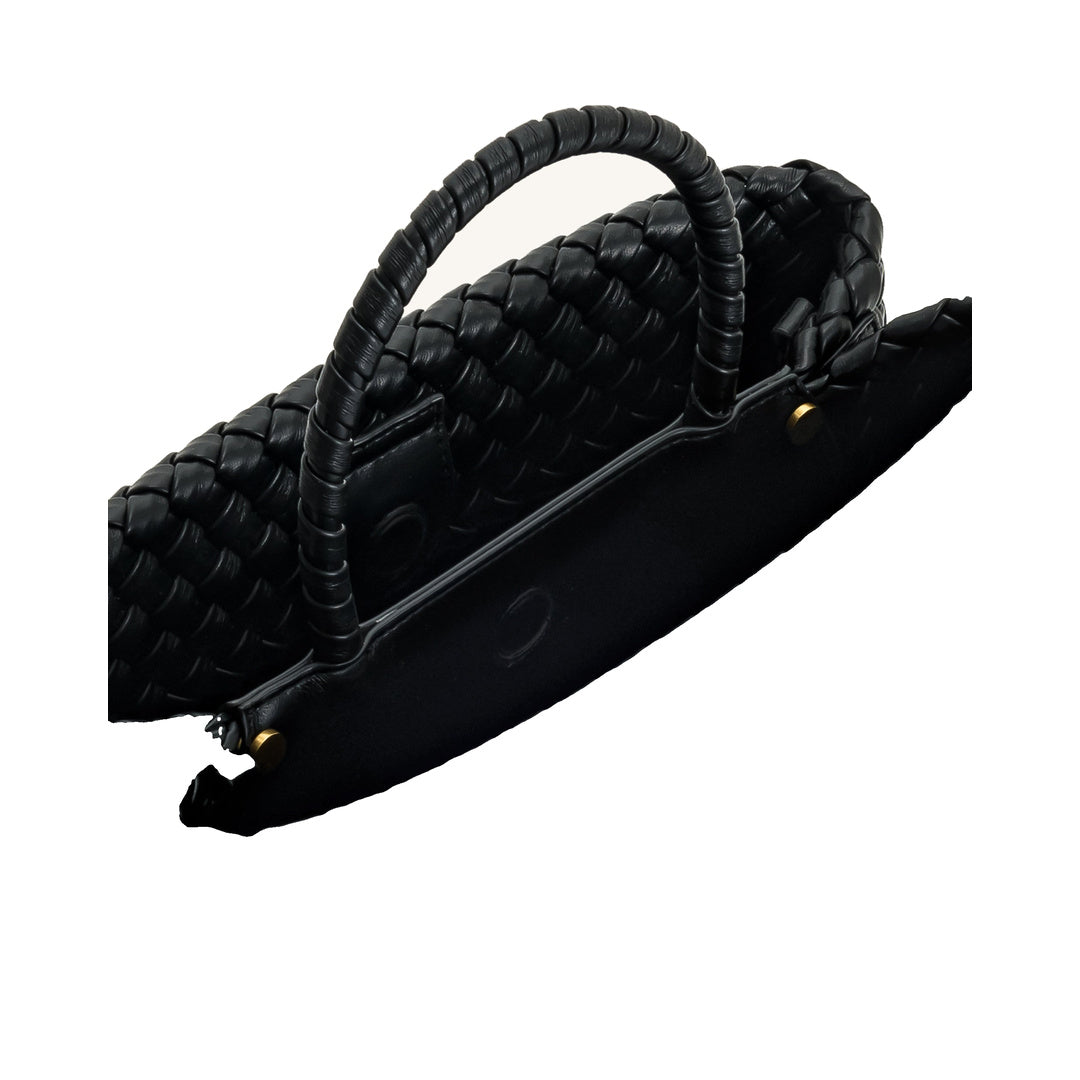 JW PEI Elora Woven Tote Bag - Black