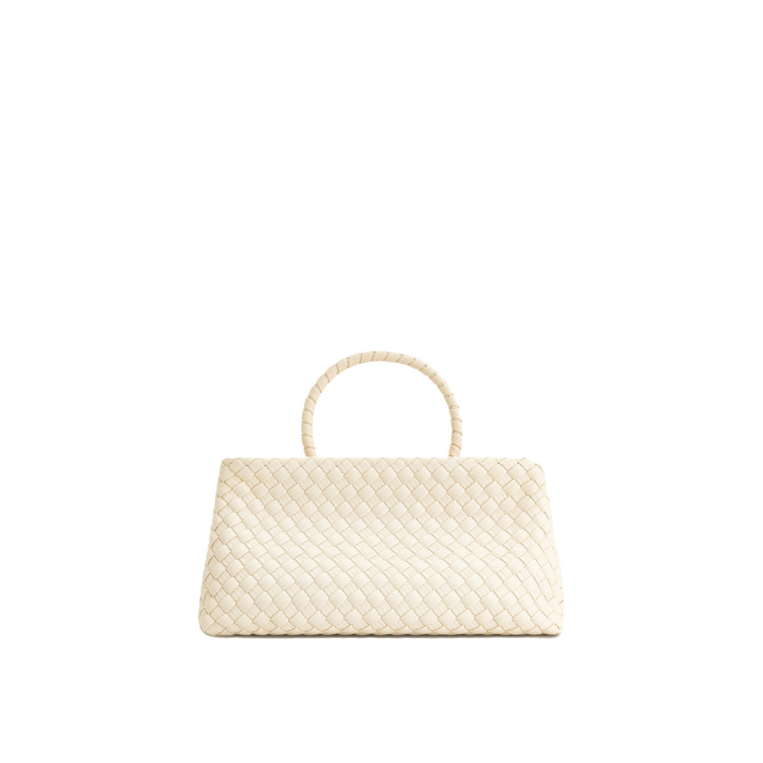 JW PEI Elora Woven Tote Bag - White