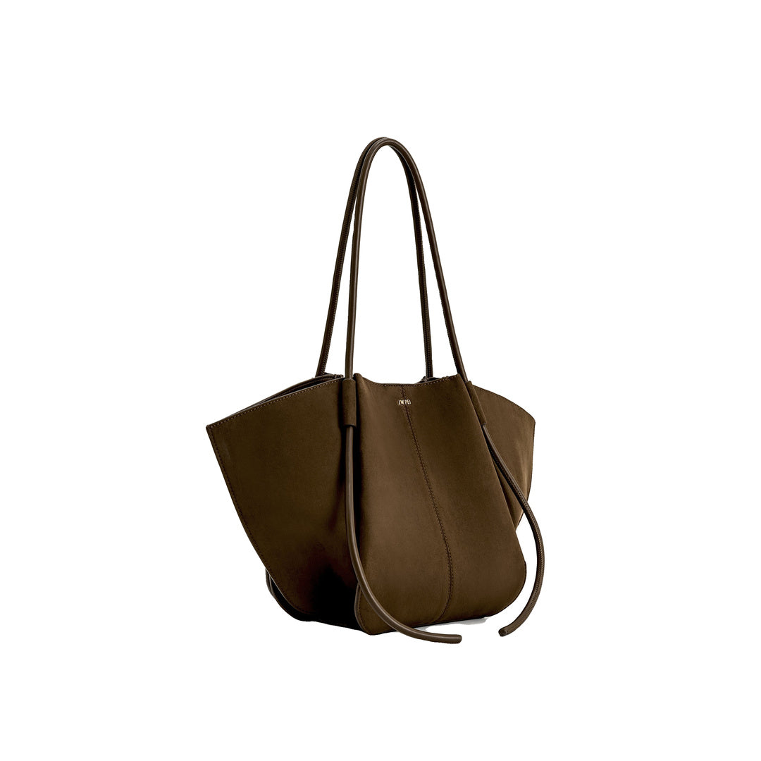 JW PEI Nala Wide Tote Bag - Mocha Brown