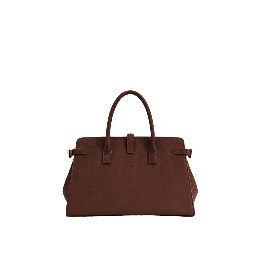 JW PEI Saige Faux Suede Tote Bag - Brown