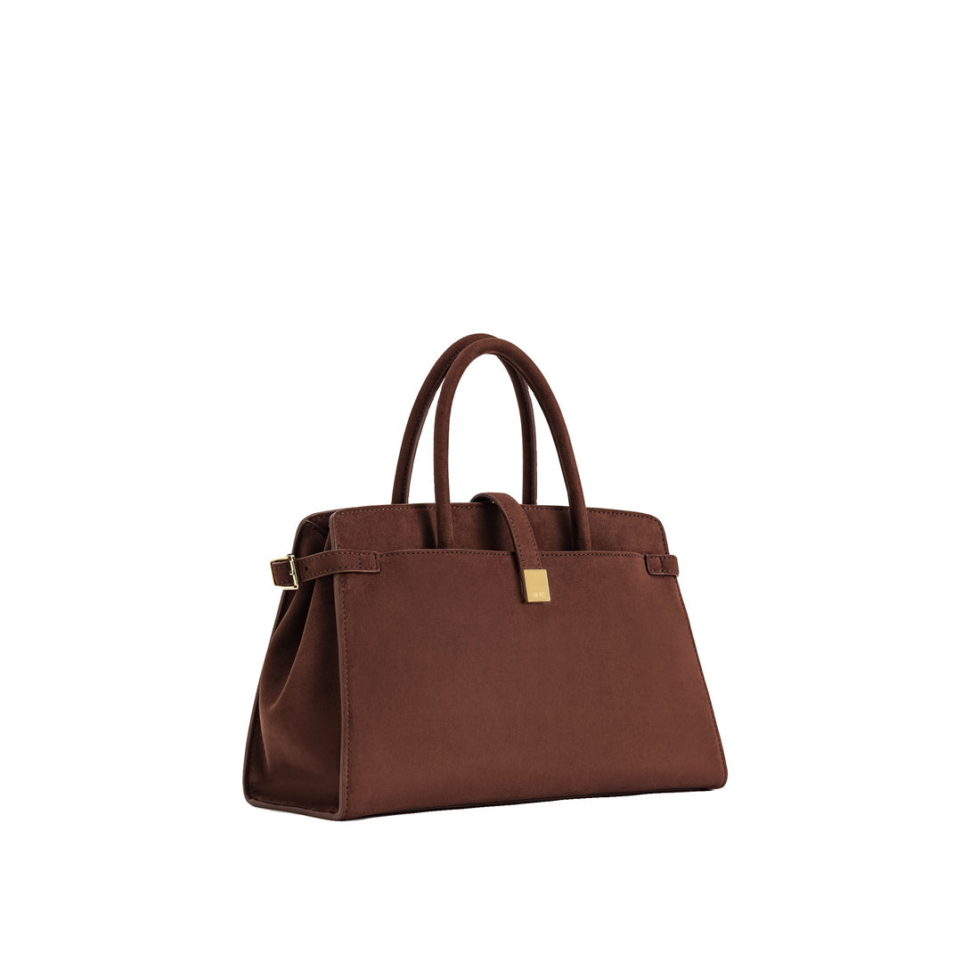 JW PEI Saige Faux Suede Tote Bag - Brown