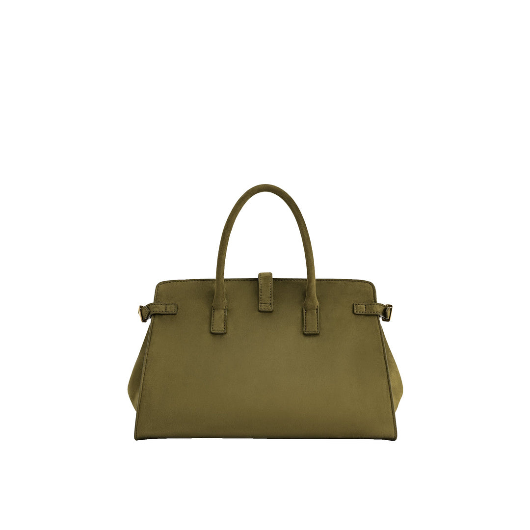 JW PEI Saige Faux Suede Tote Bag - Olive Green
