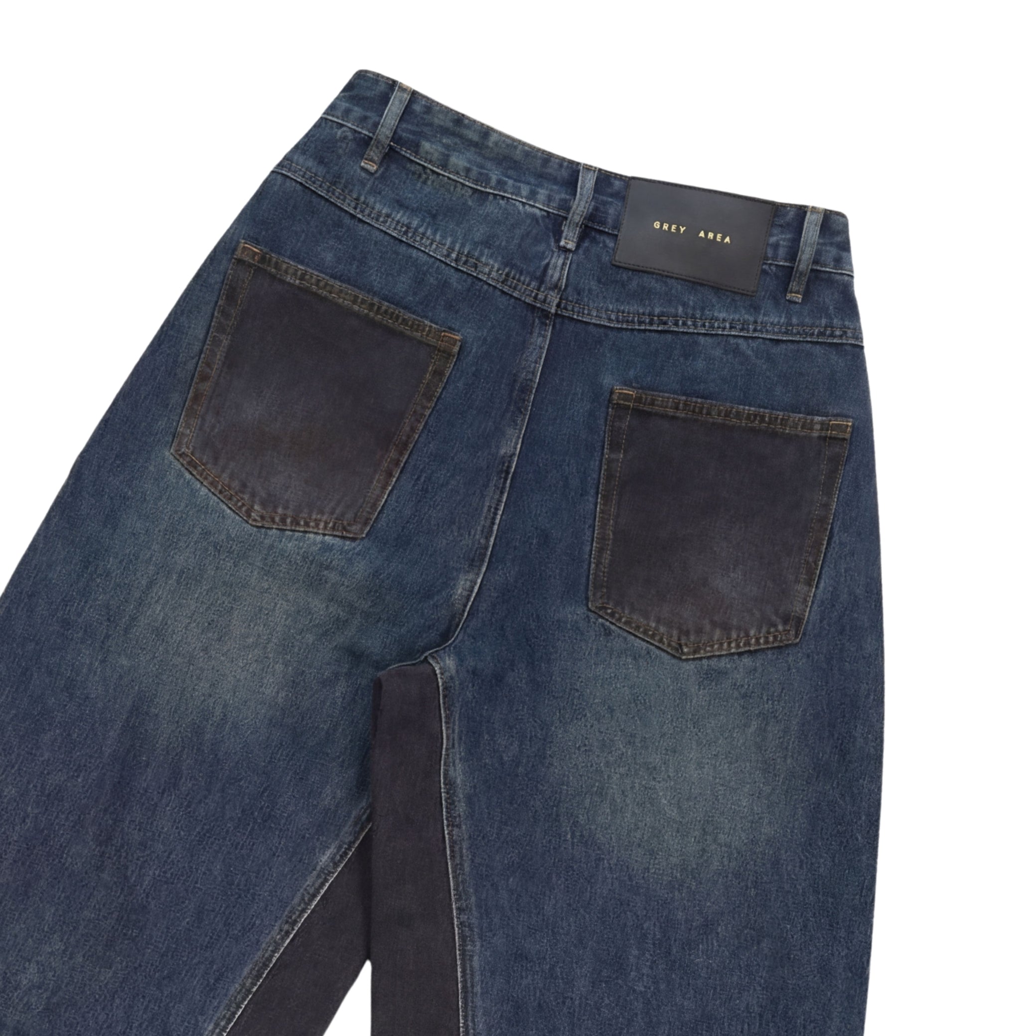 SPLIT PANEL DENIM
