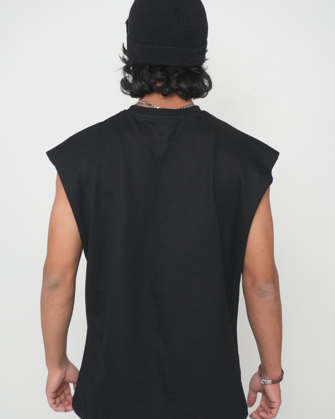 The First Instinct - Sleeveless T-shirt (Black)