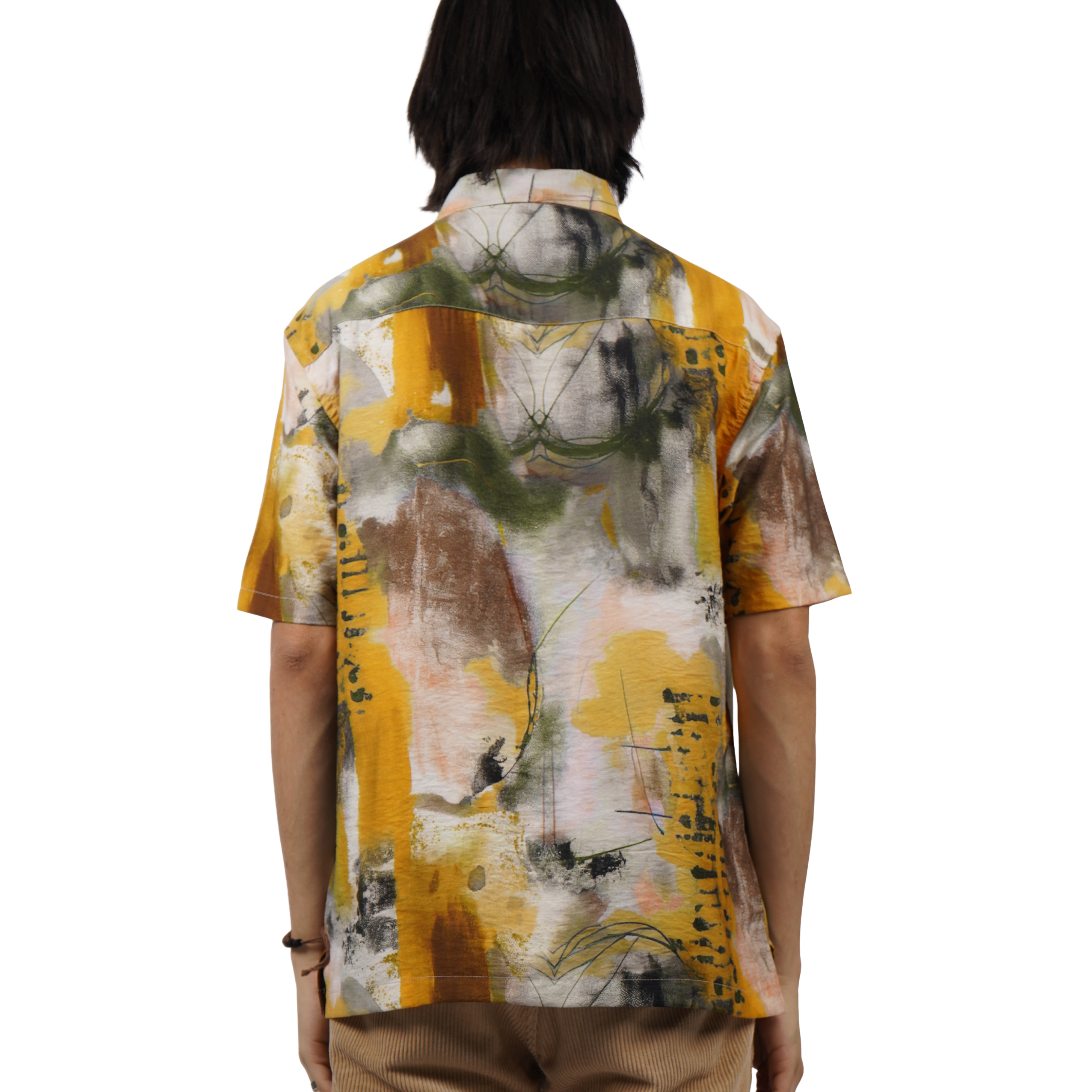 SUNLIT SKETCH PRINTED SHIRT