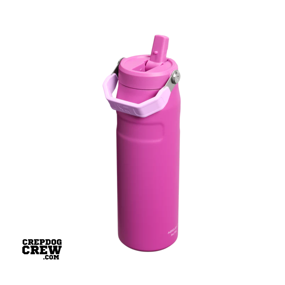 STANLEY Tumbler Mug IceFlow Flip Straw Dark Blossom 24 Oz