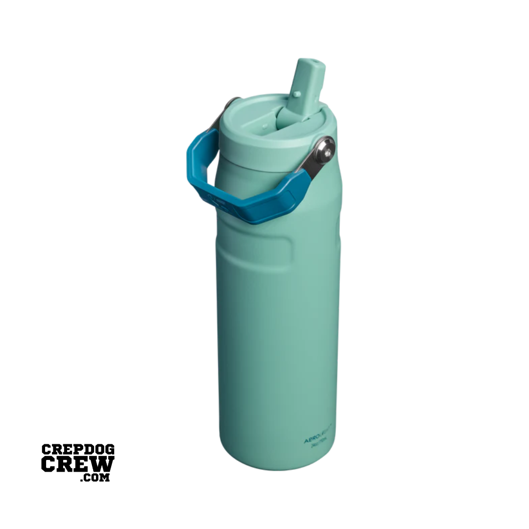 STANLEY Tumbler Mug IceFlow Flip Straw Spring Green 24 Oz