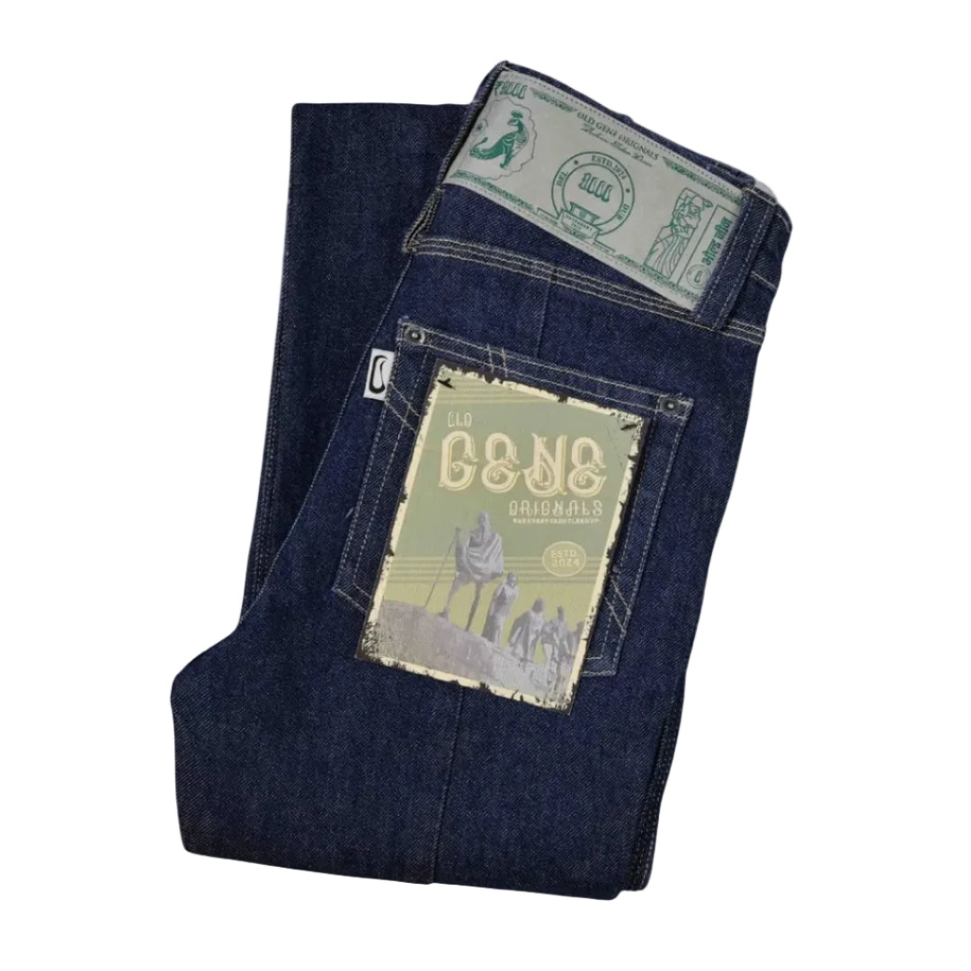 Women's Indigo Jeans - Vintage India