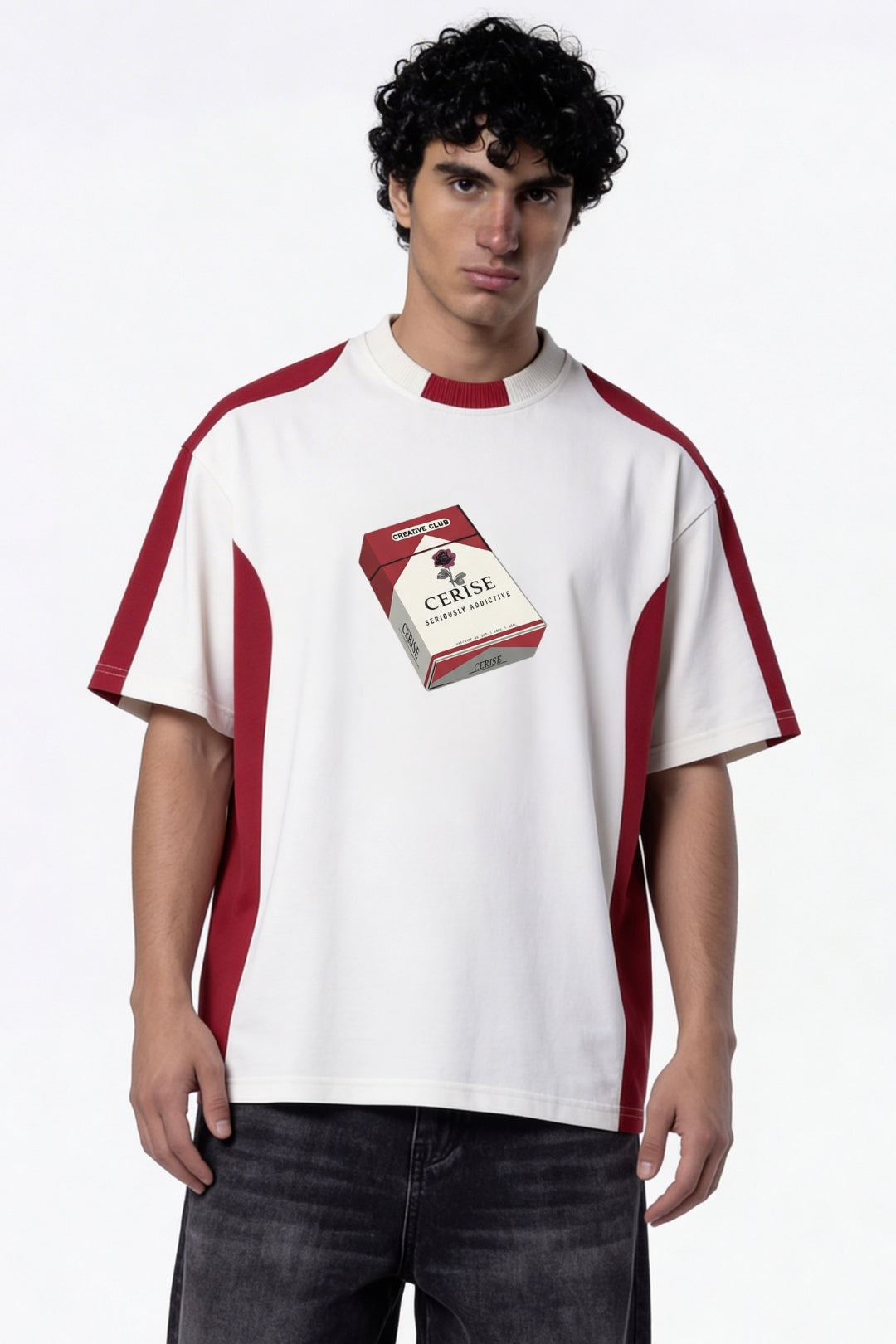 CERISE ADDICTIVE TEE