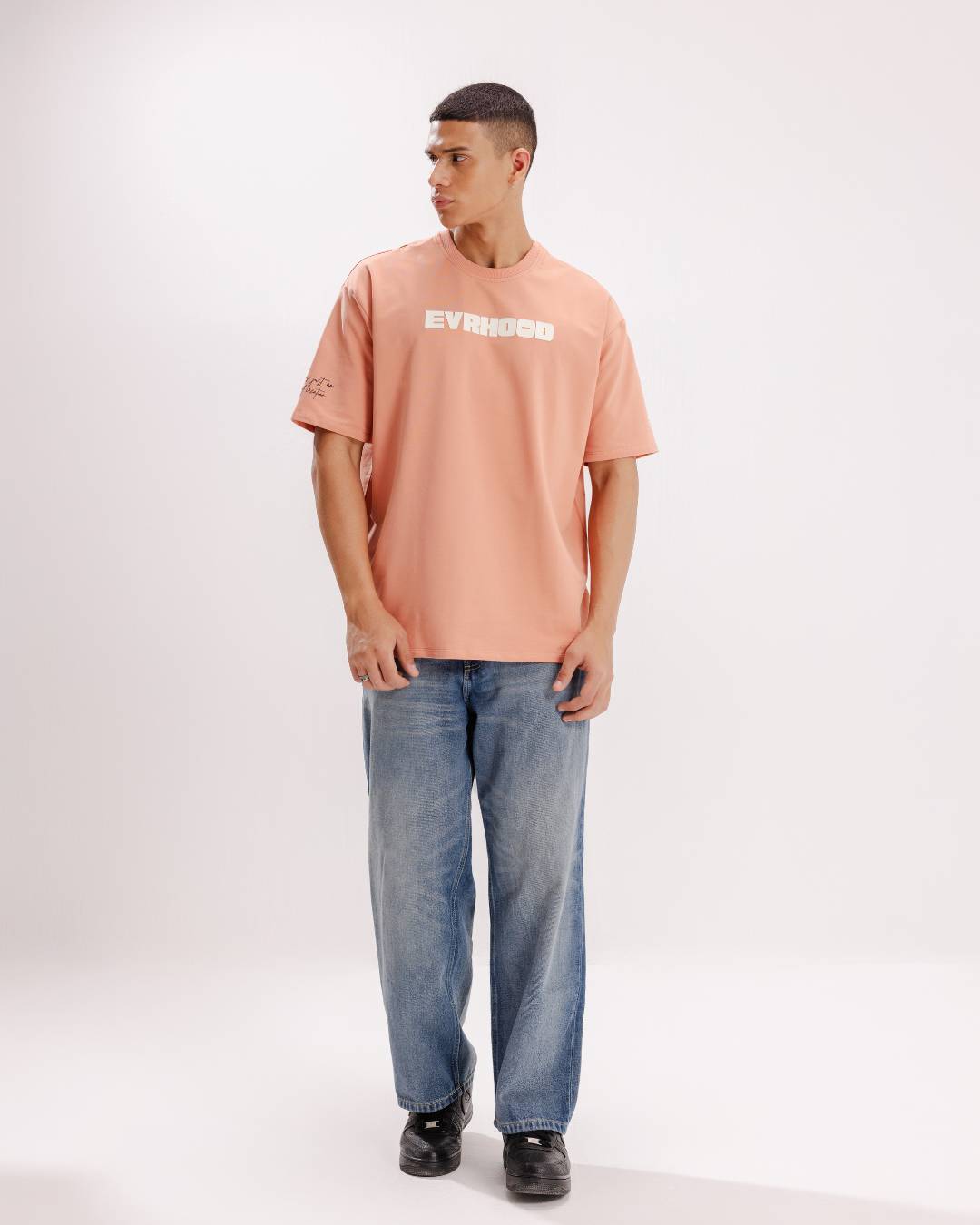 Element - Peach - Evrhood oversized basic t-shirt
