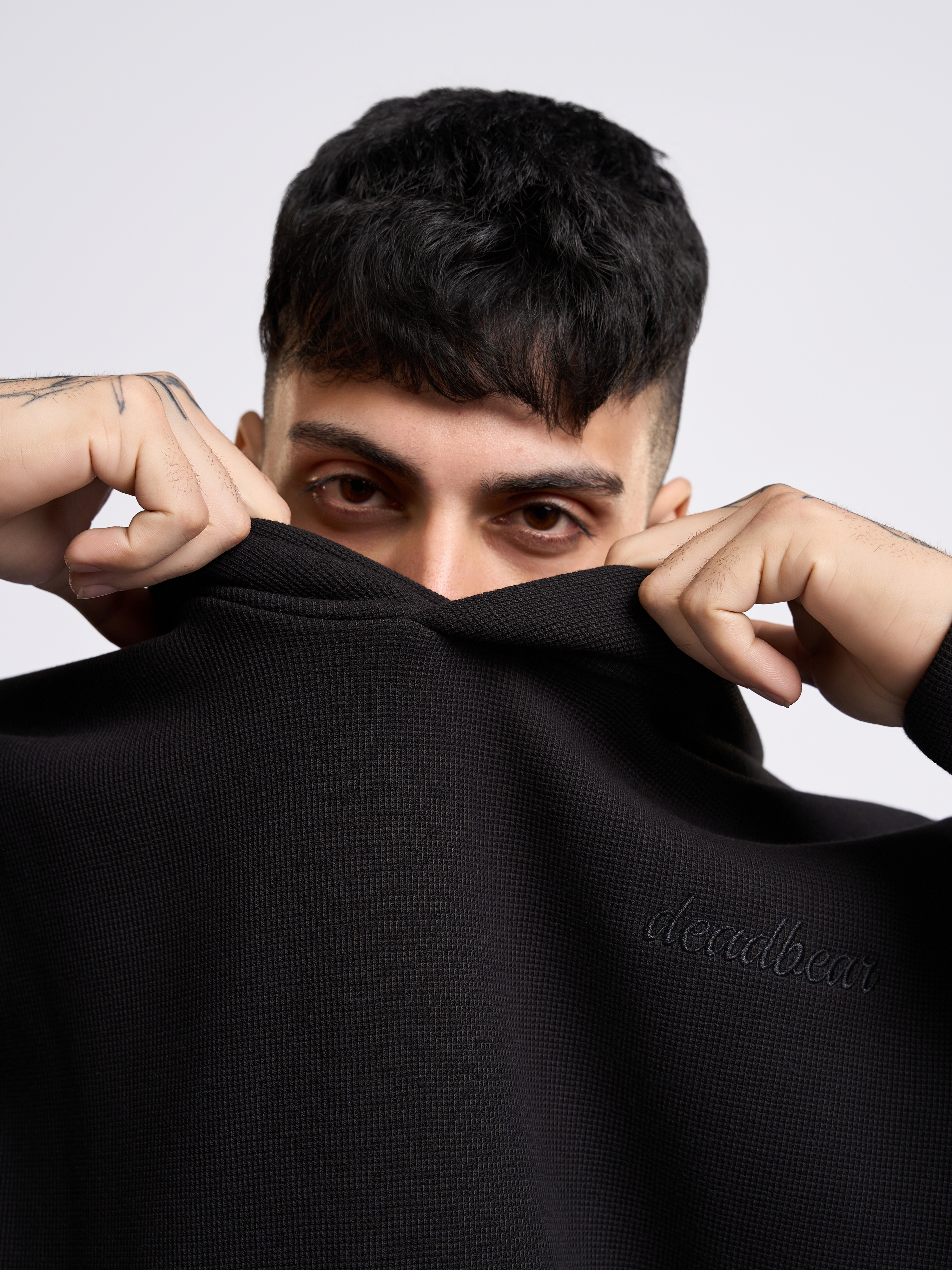 Co-ord Hoodie Black