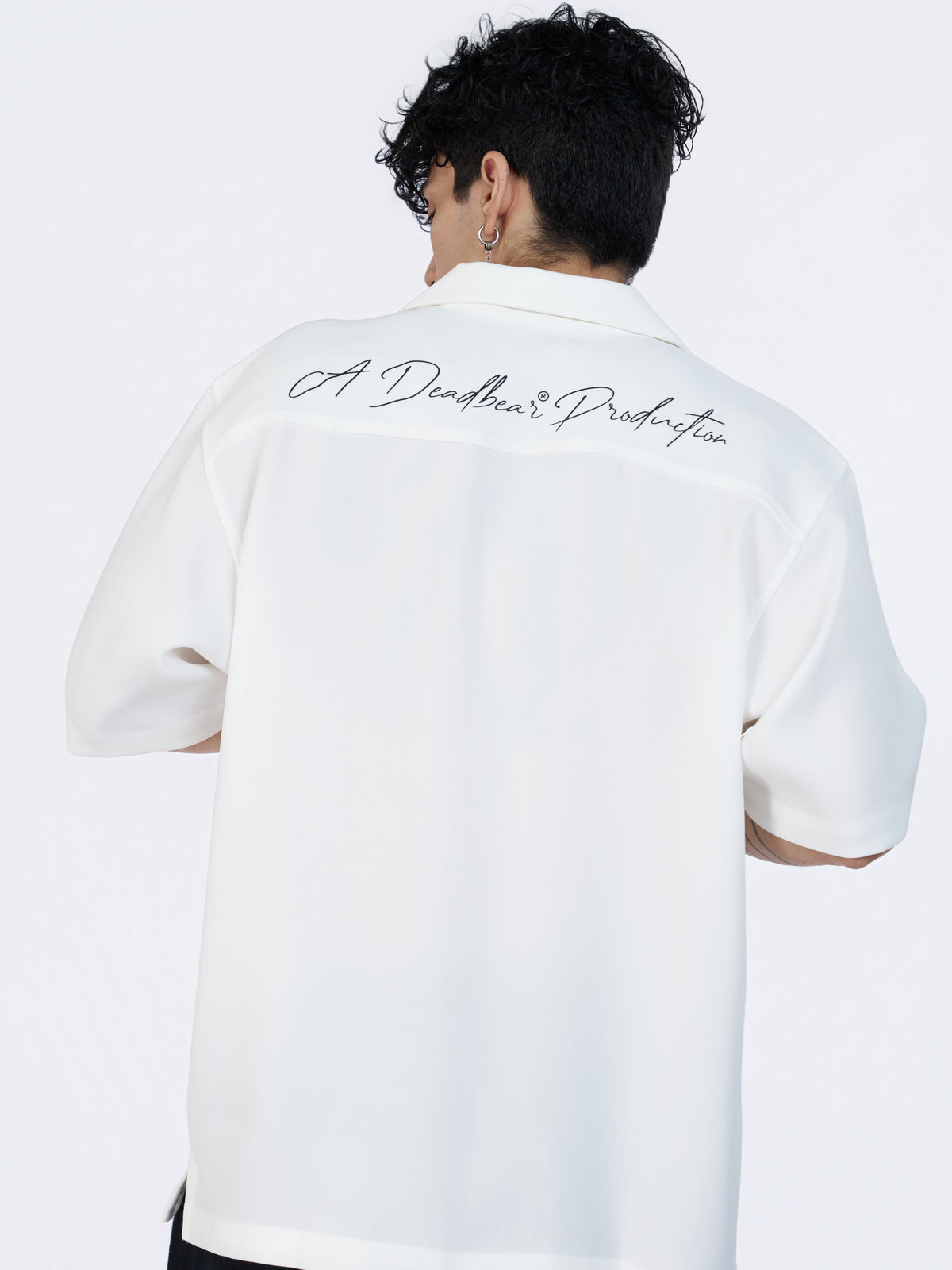 Bowling Shirt White