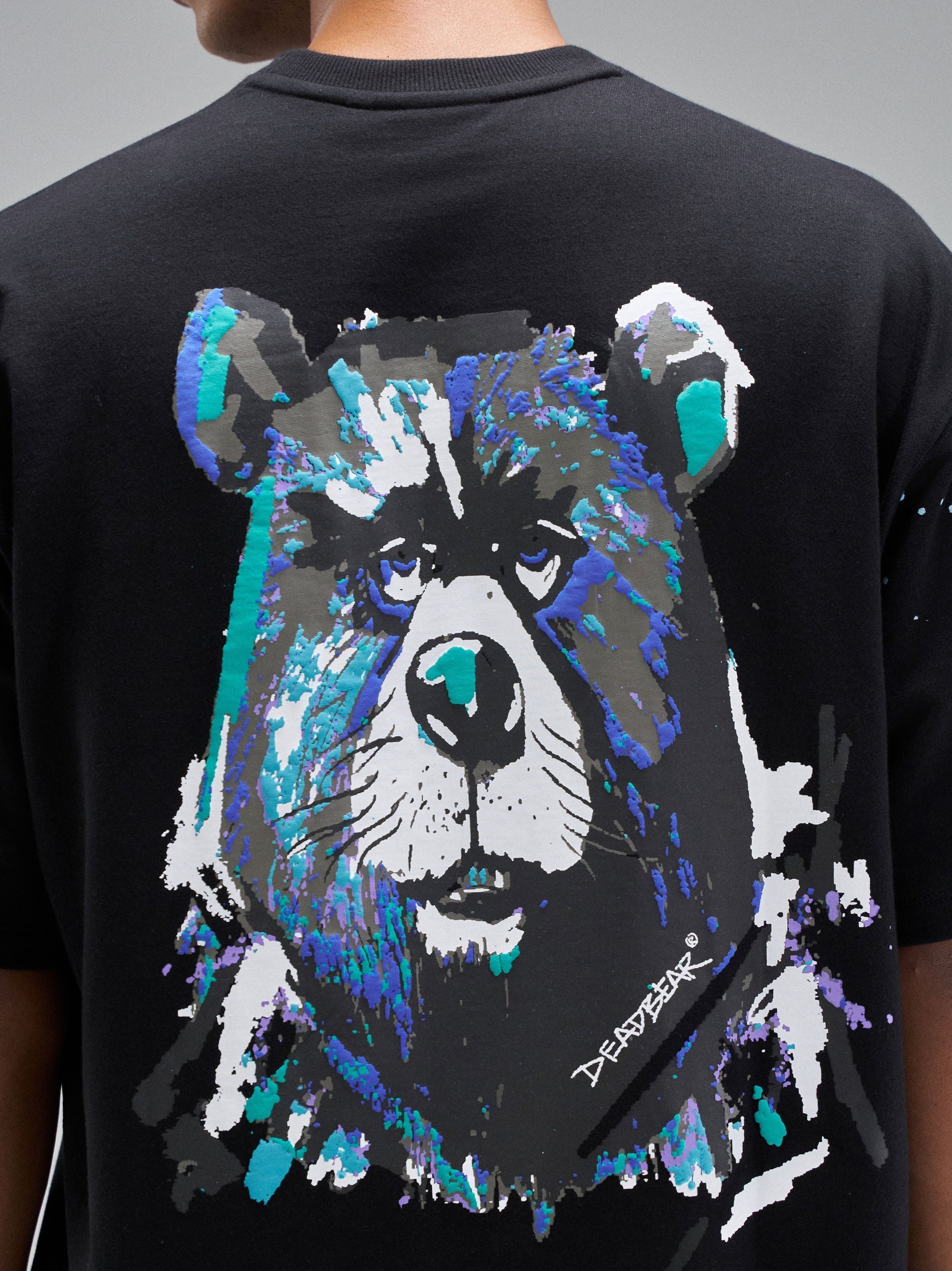 Grumpy Bear Tee Black