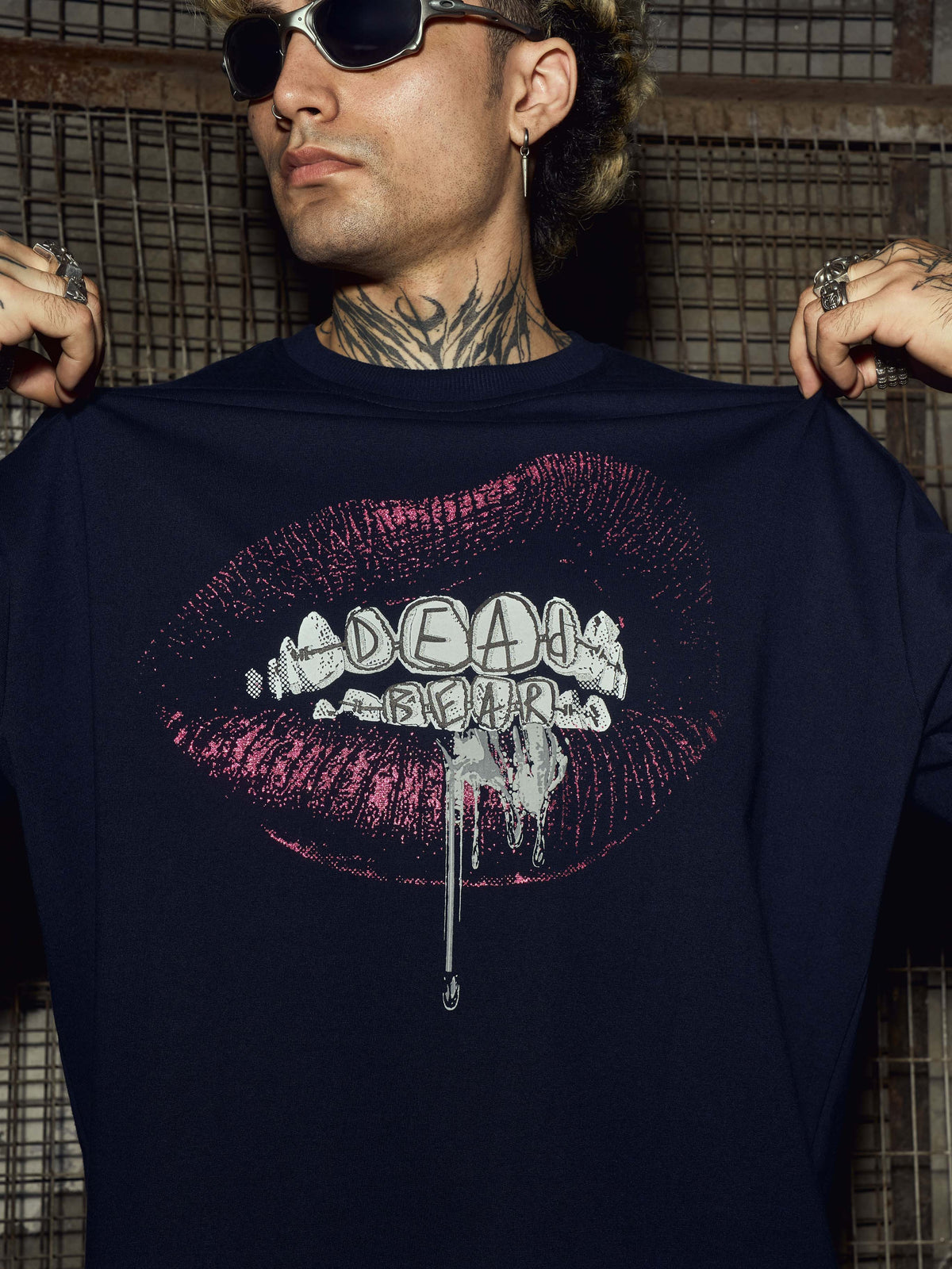 Naughty Bear Tee Navy