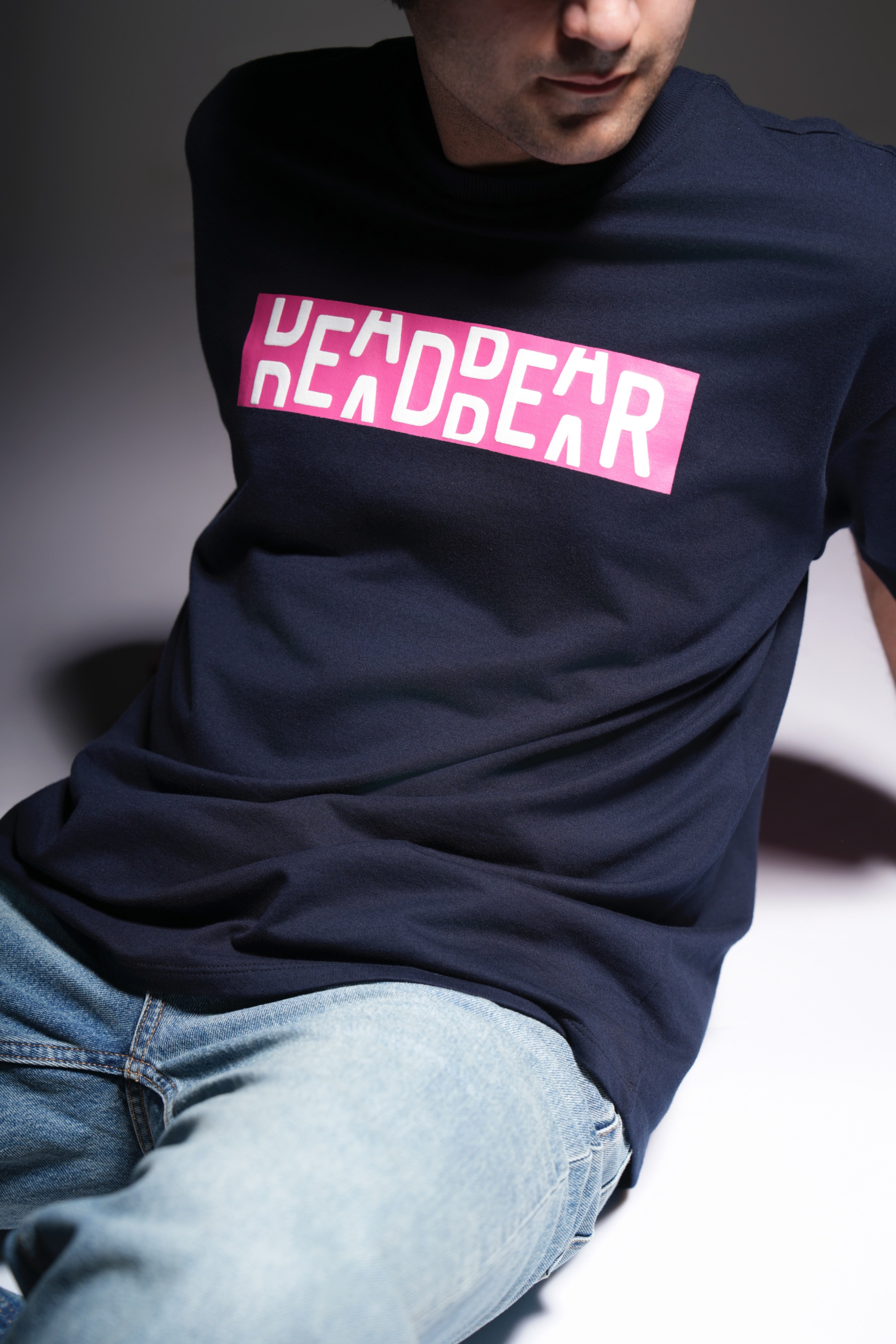 Skeleton Tee Navy