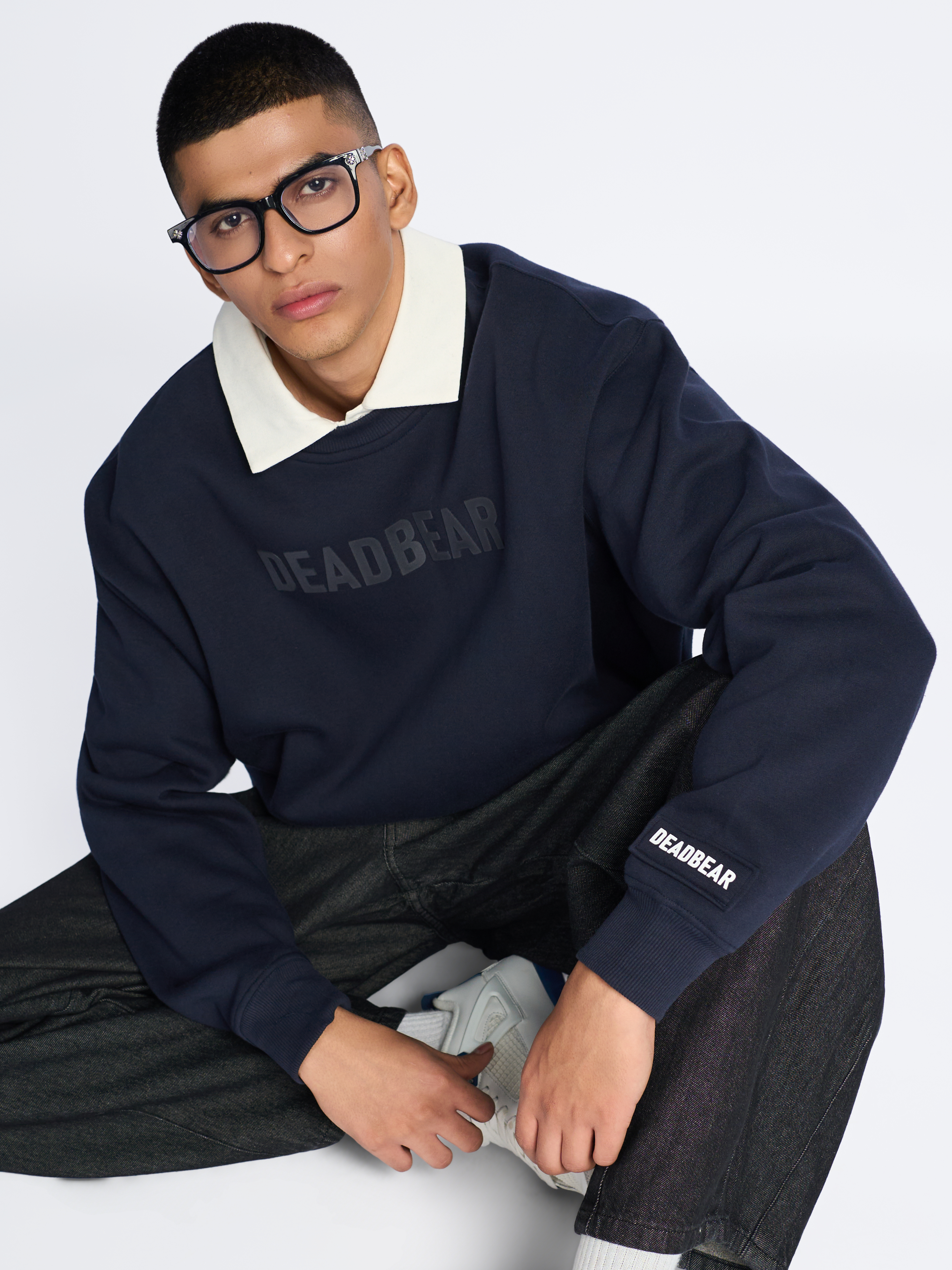 Basic Sweatshirt Navy