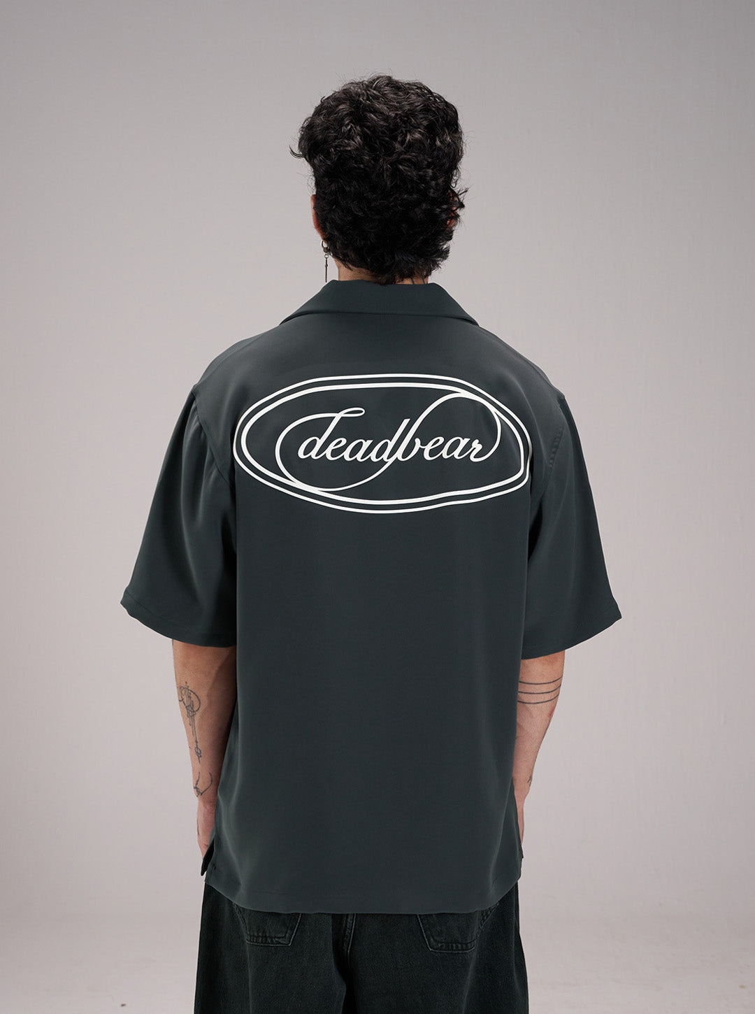 Signature Bowling Shirt Grey