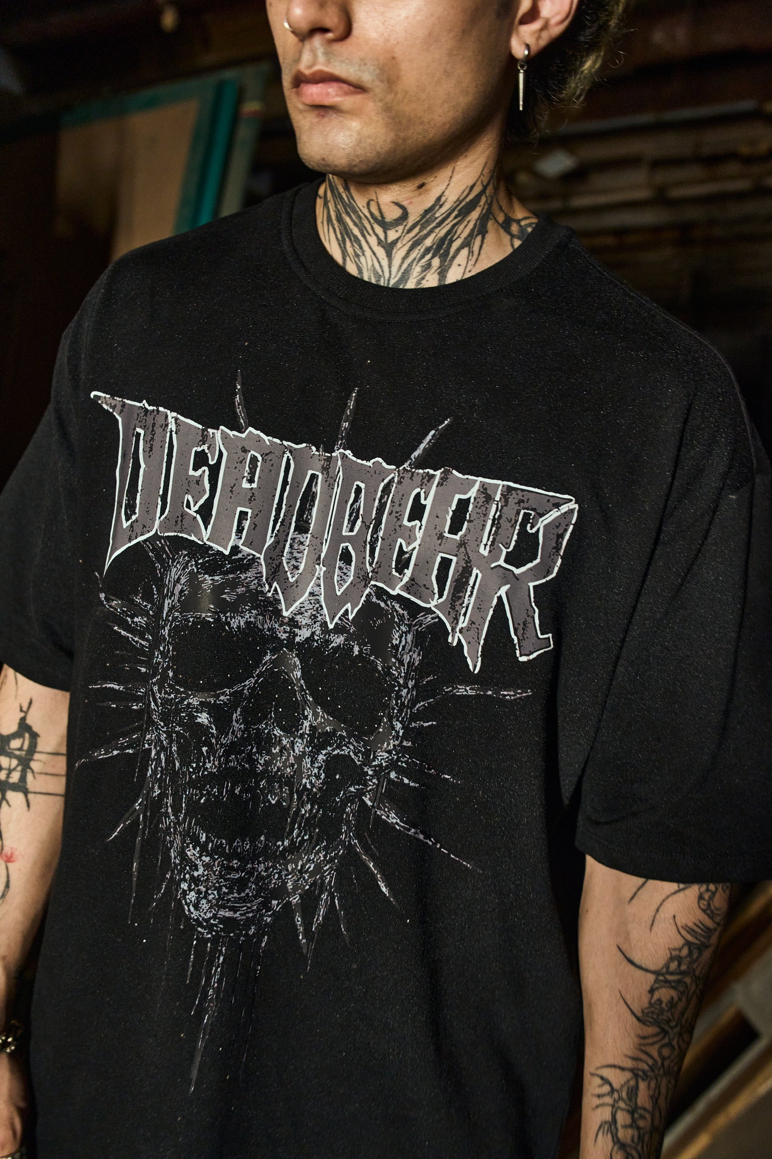 Spikehead Tee Black