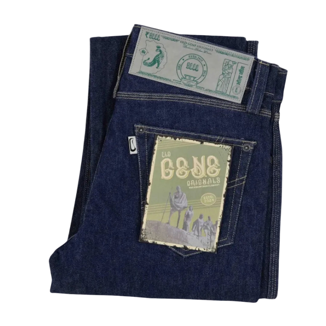 Men's Indigo Jeans - Vintage India