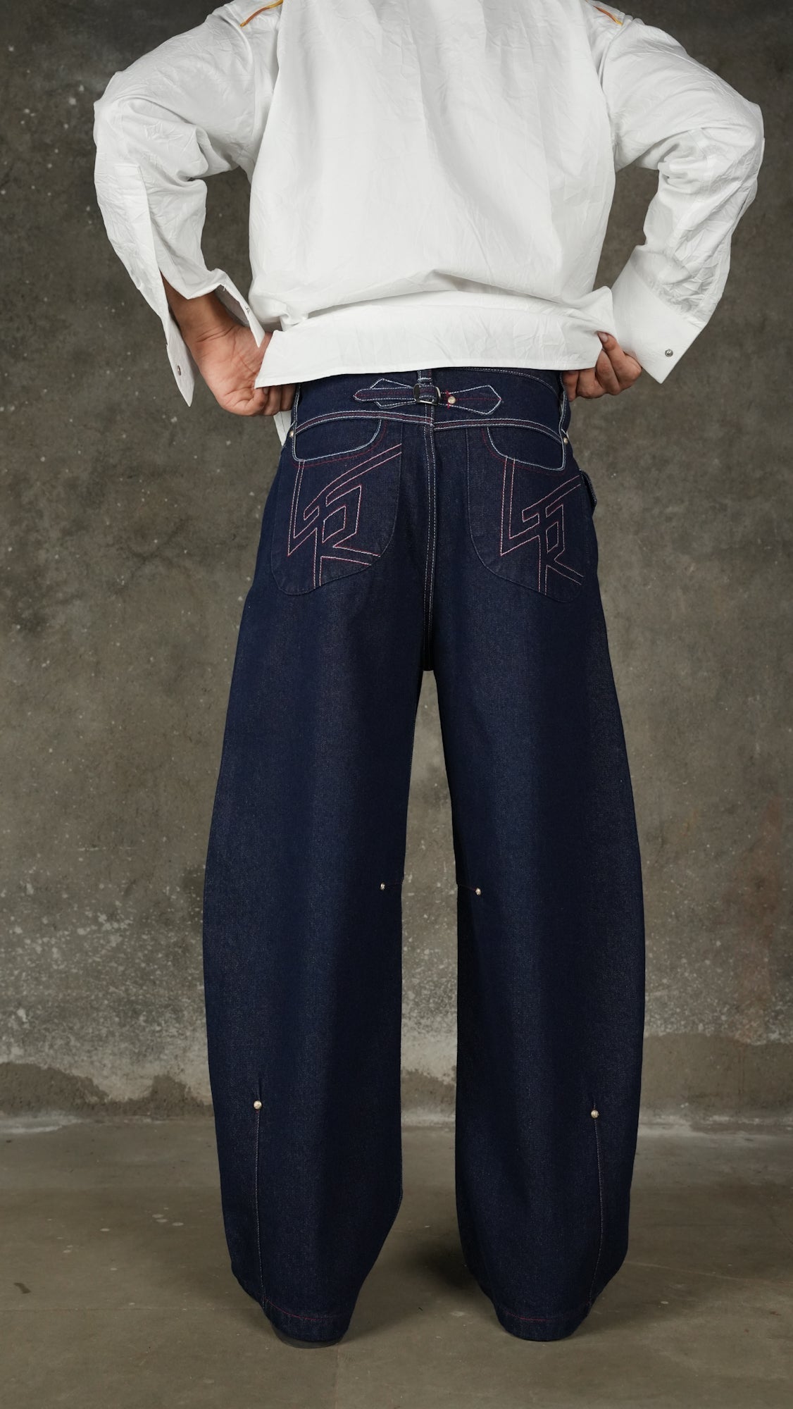 Washed Jeans Masti indigo - RTW