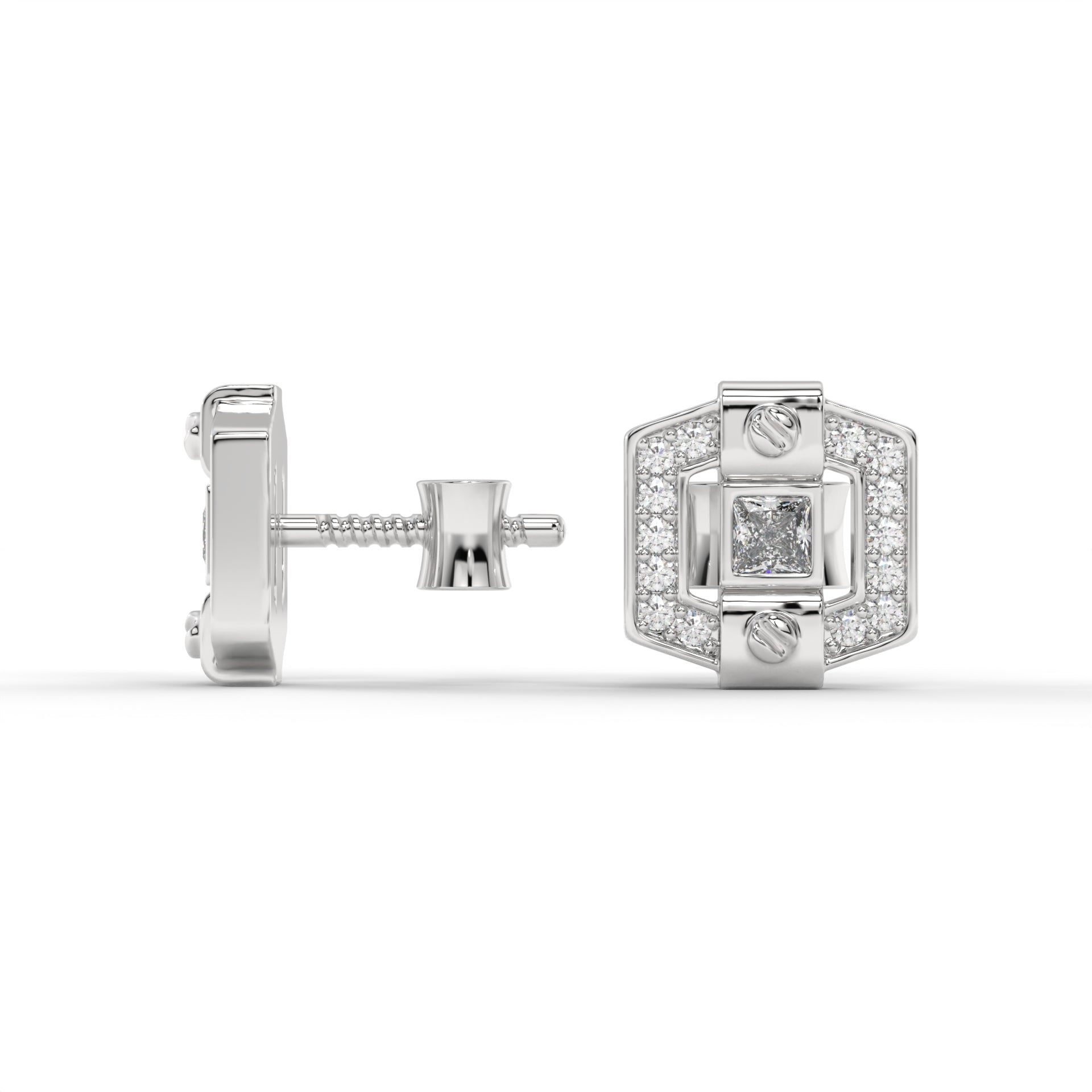CROWN LOCK STUDS