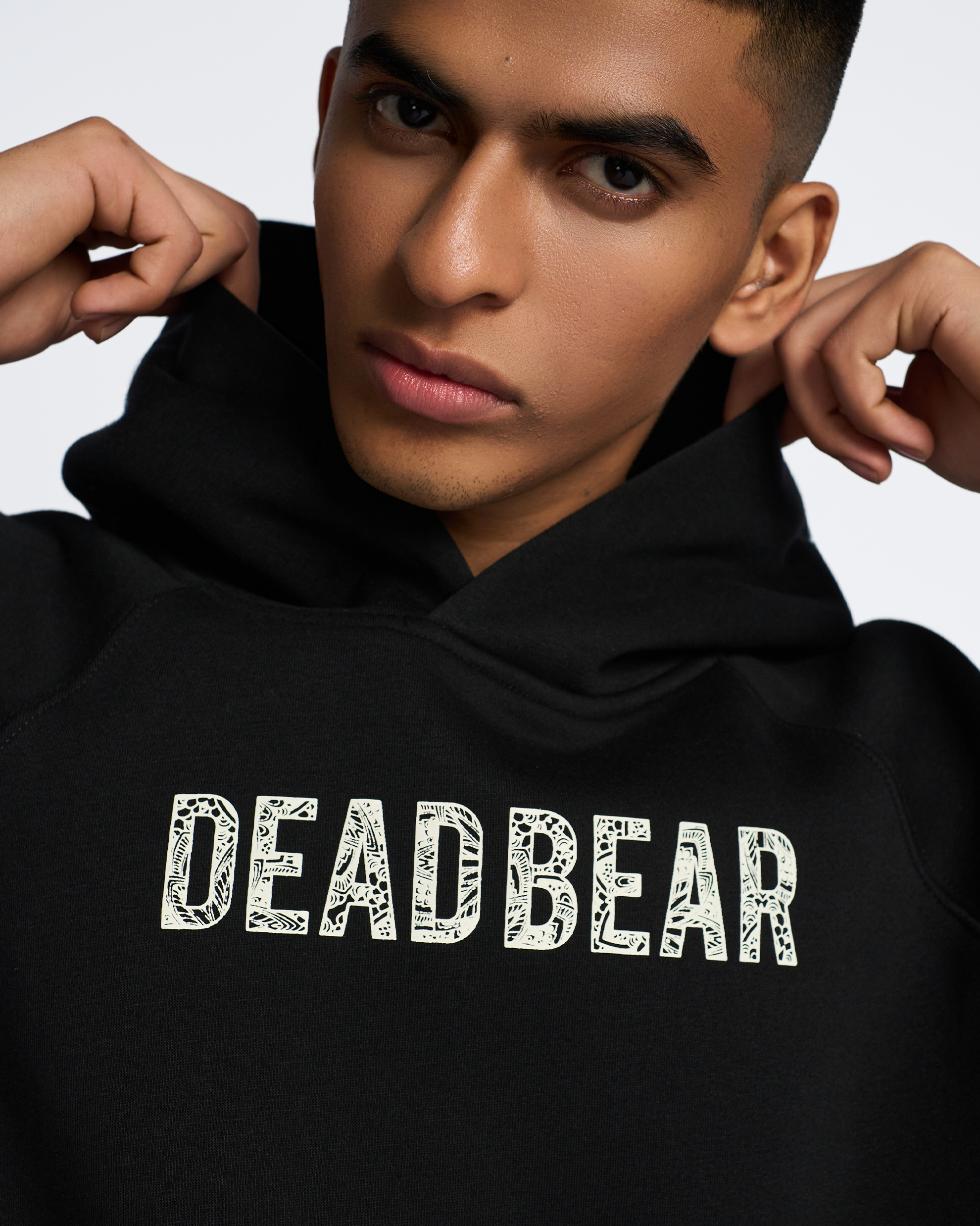 Mandala Hoodie Black