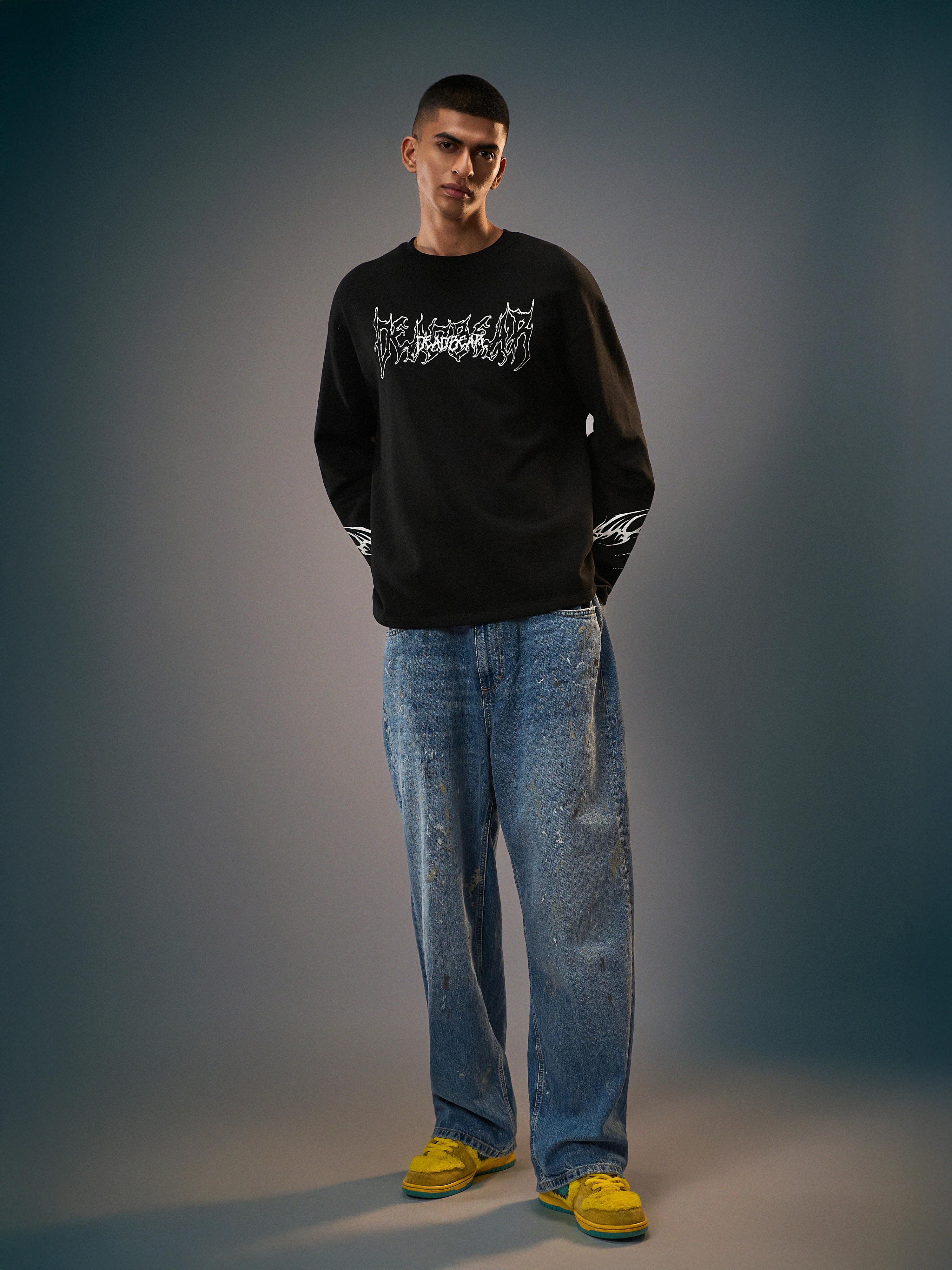 Flames 2.0 Tee Black