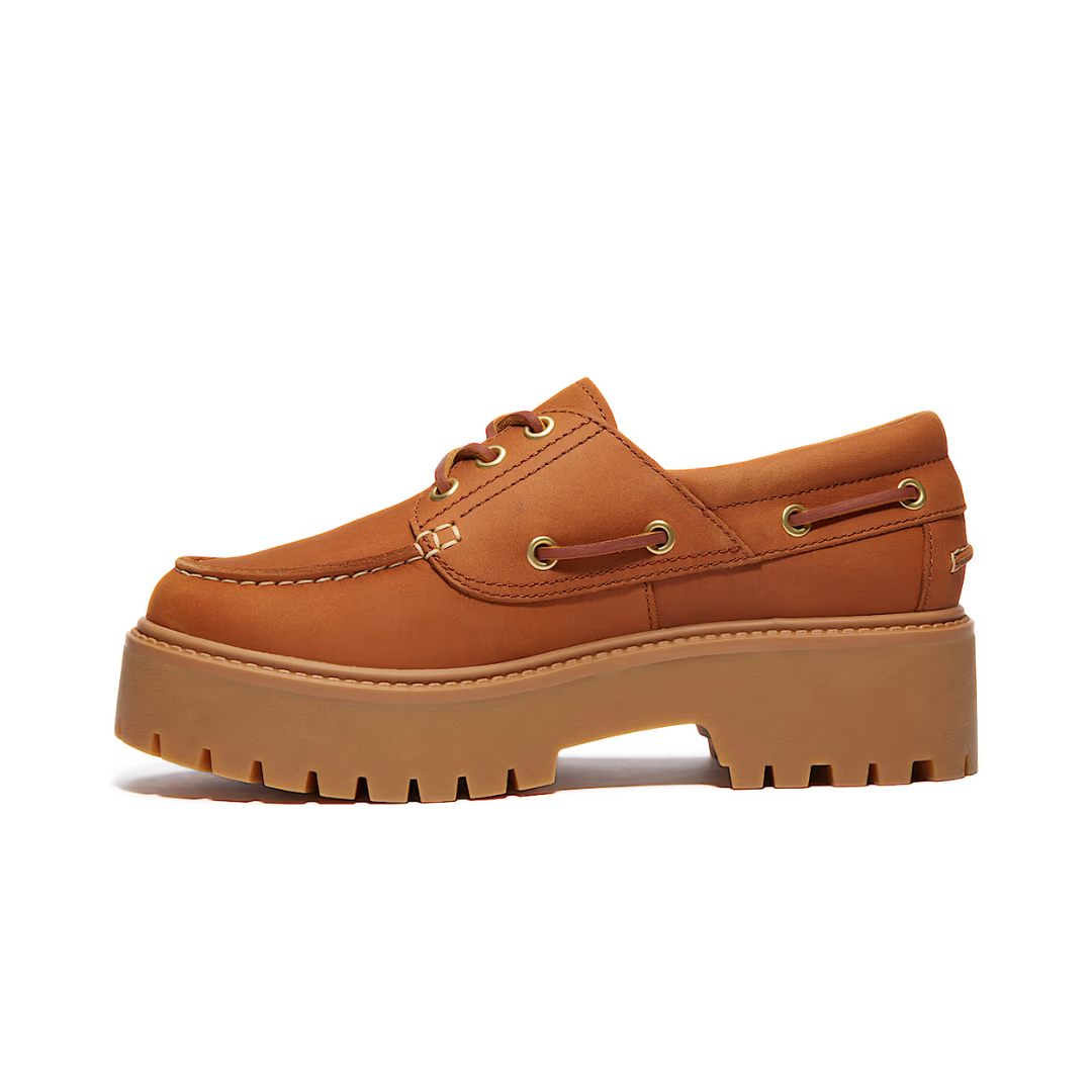 Timberland Stone Street Platform Boat Rust Nubuck (W)
