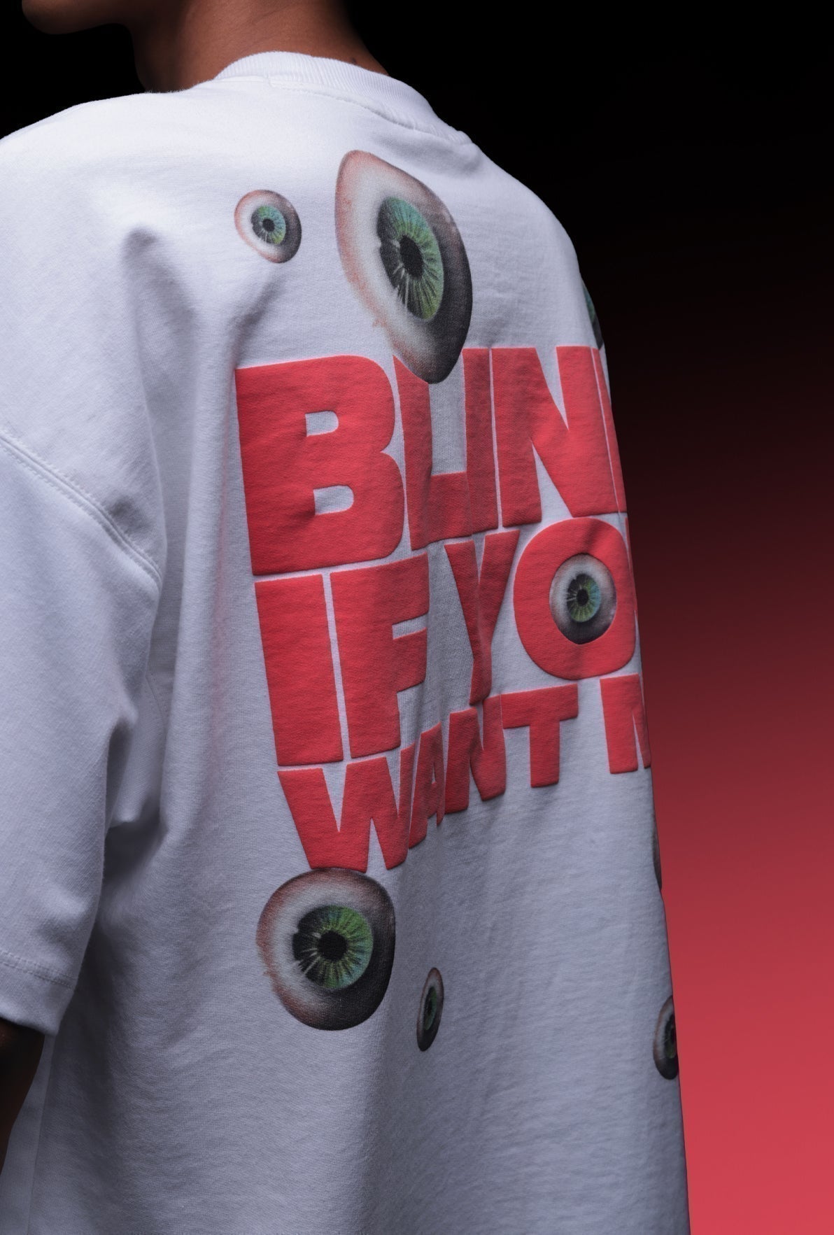 BLINK T-SHIRT (GREEN EYES)