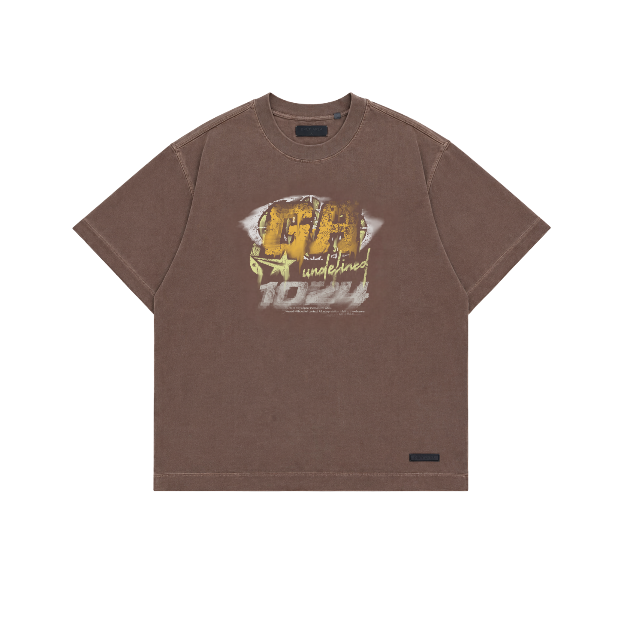 UNDEFINED BROWN T-SHIRT