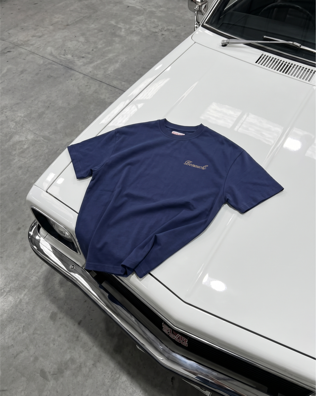 Embroidered Blank Navy Blue