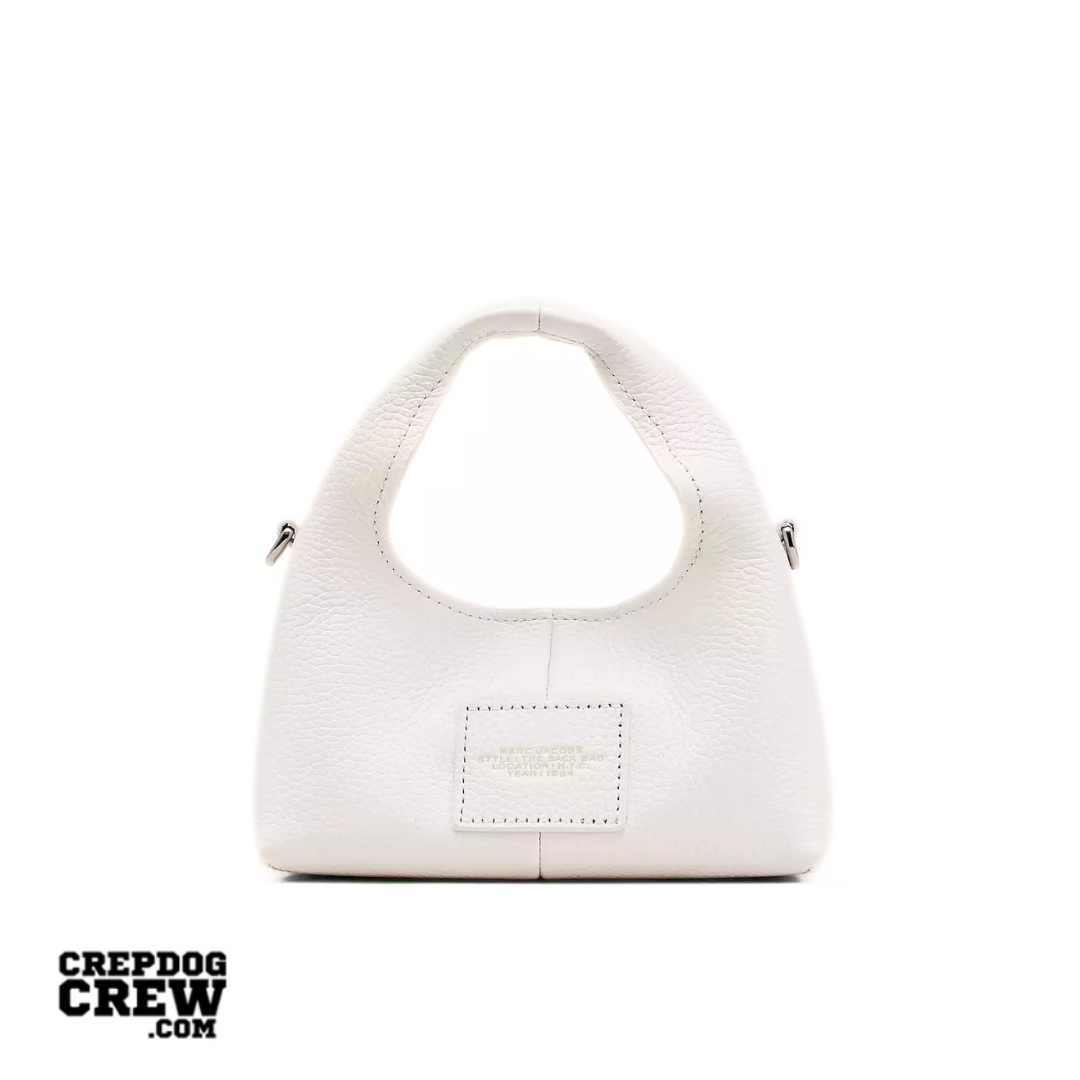Marc Jacobs The Micro Crossbody Sack Bag white