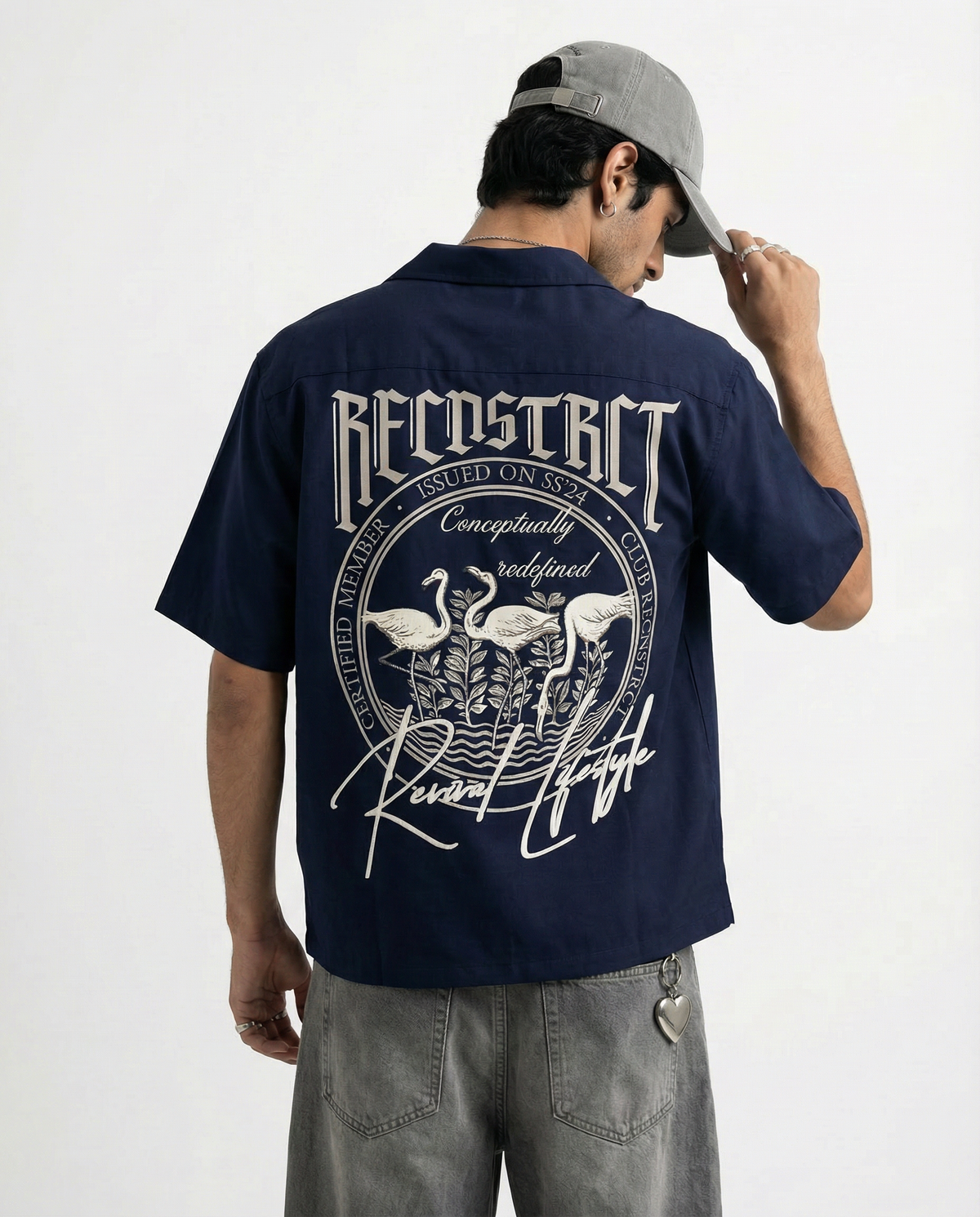 Signature Crepe - Navy blue