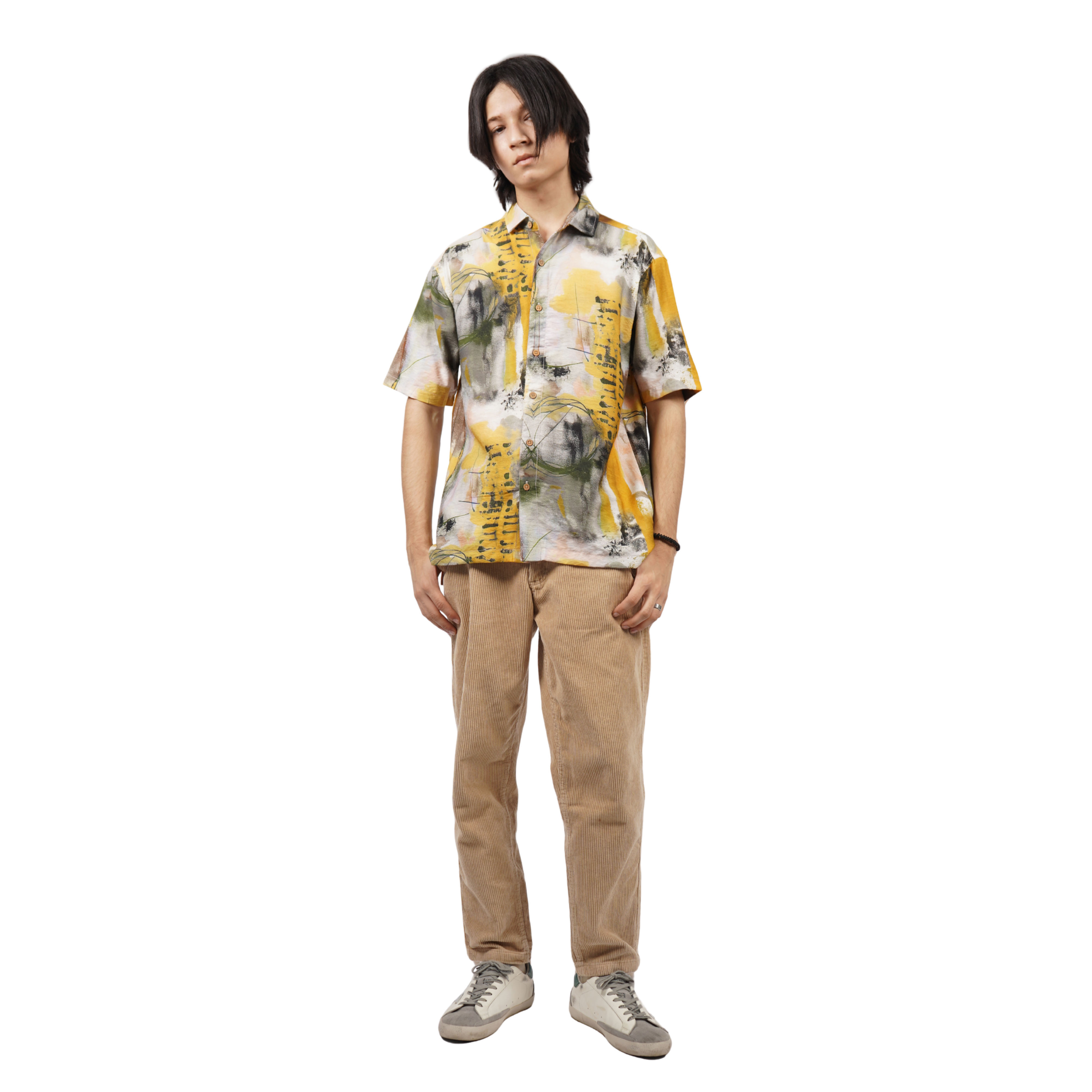 SUNLIT SKETCH PRINTED SHIRT
