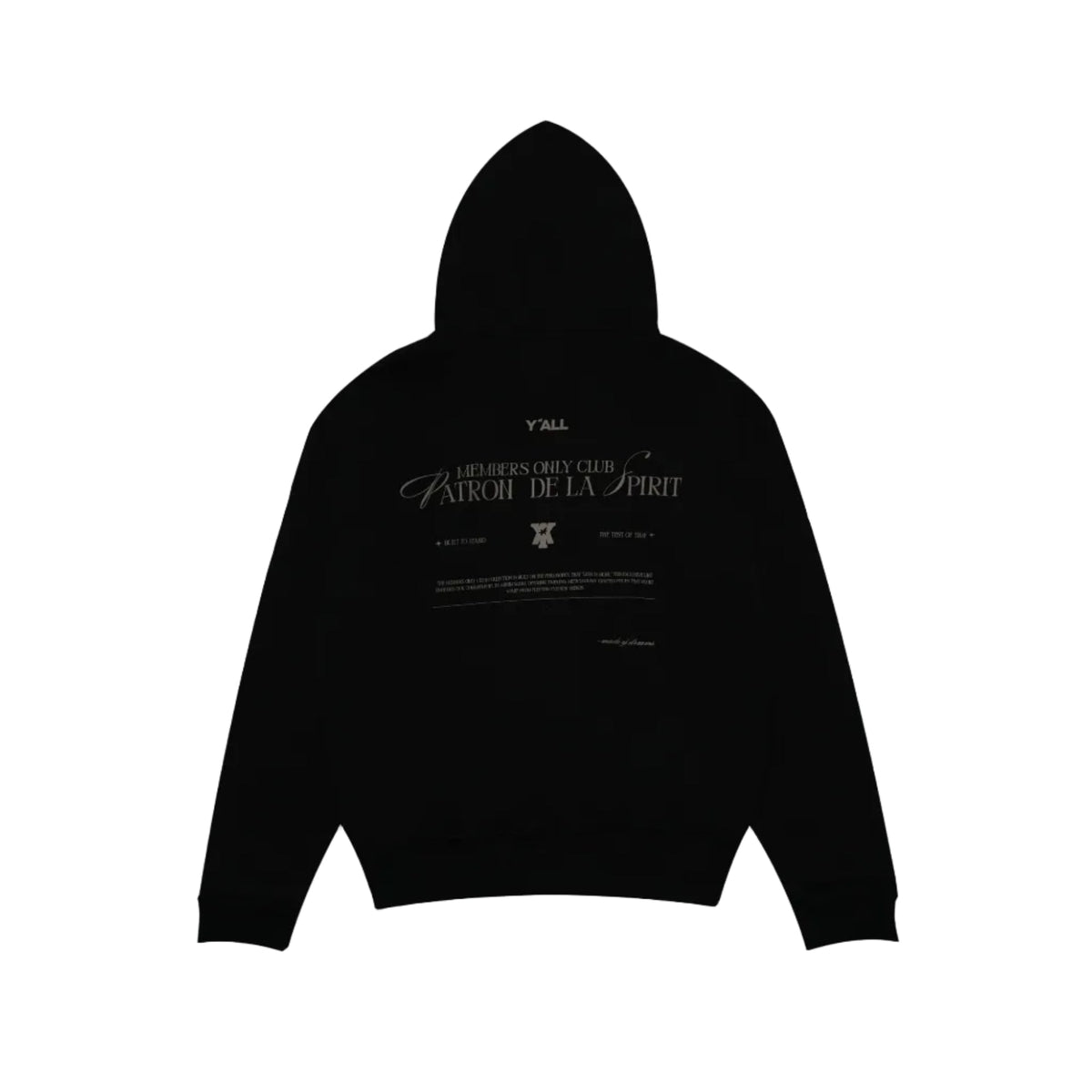 MEMBERS ONLY CLUB 2026 - HOODIE BLACK