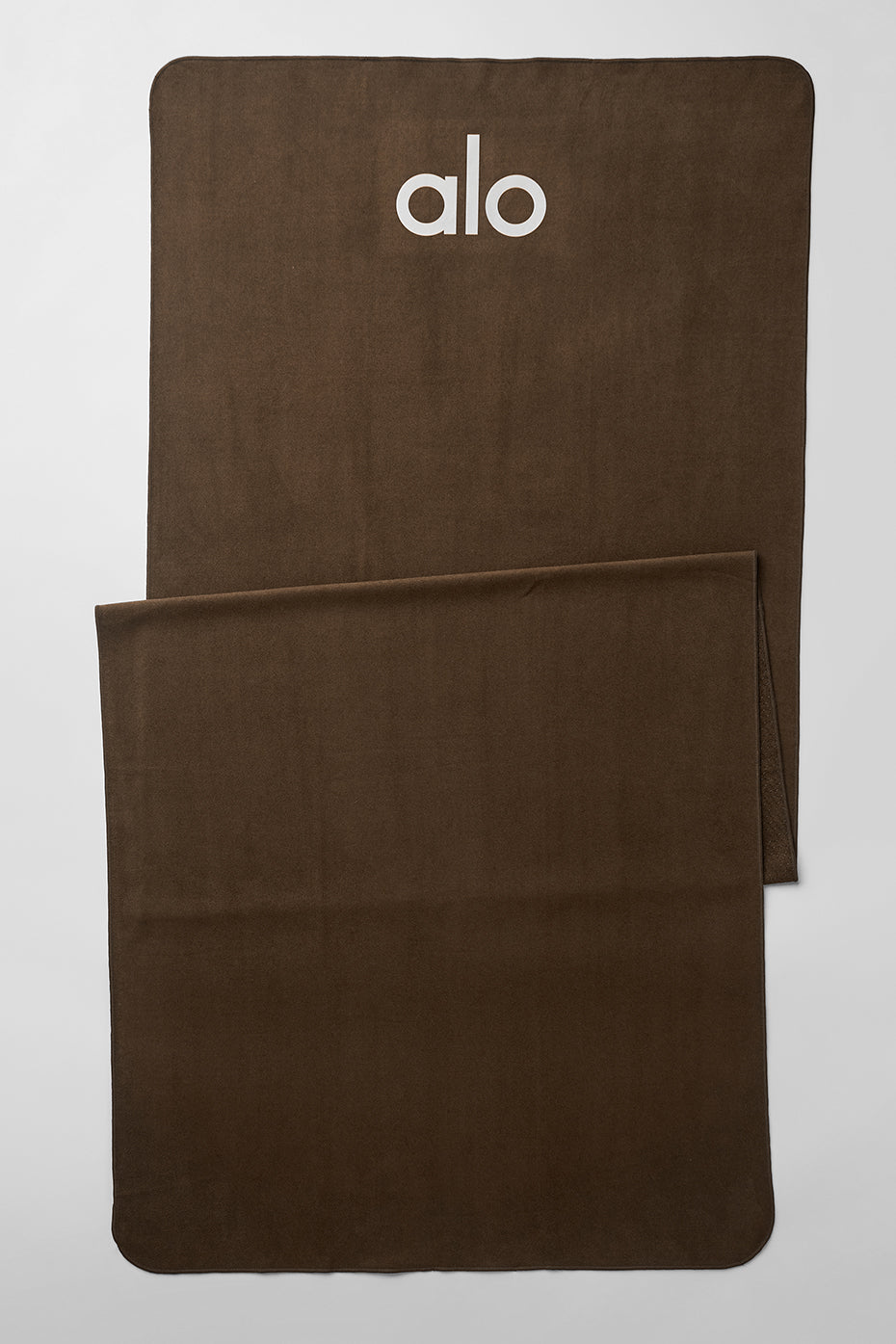 alo Grounded No-Slip Mat Towel - Espresso