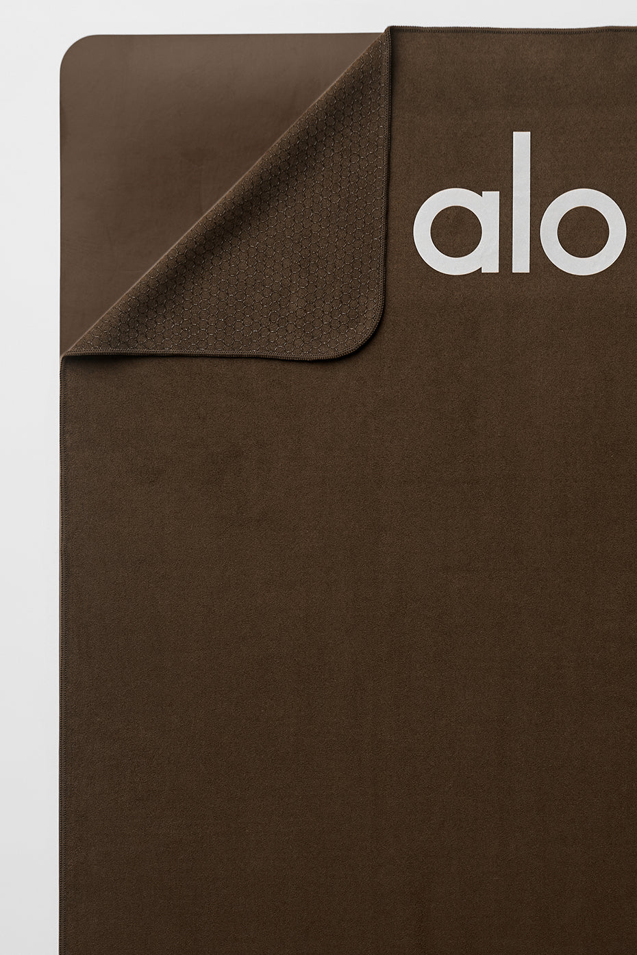 alo Grounded No-Slip Mat Towel - Espresso